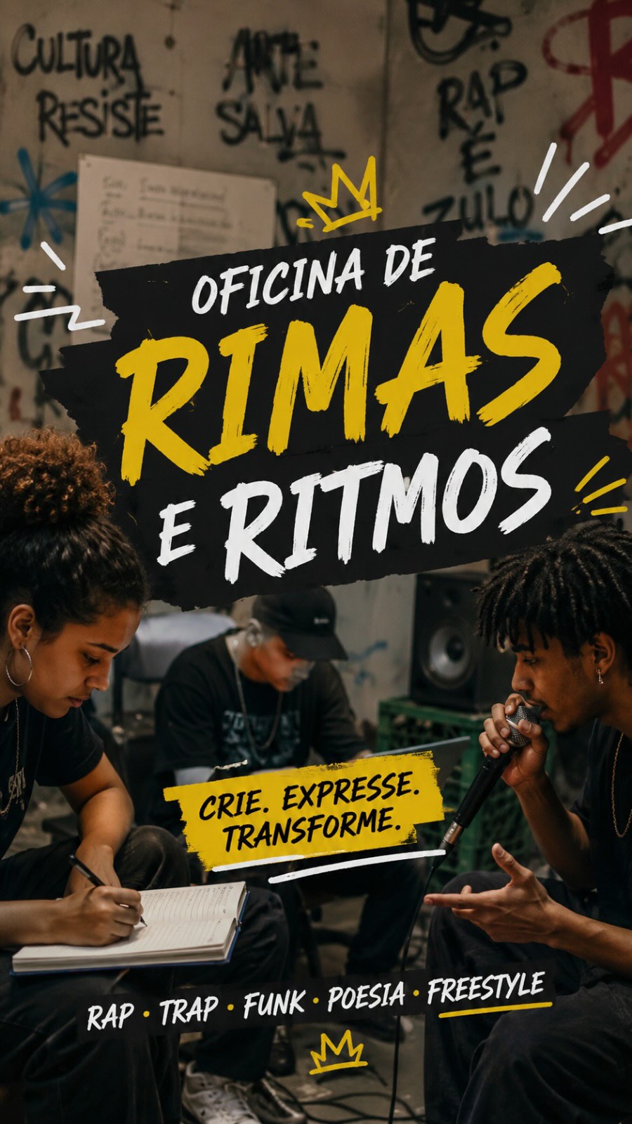 Oficina de Rimas e Ritmos