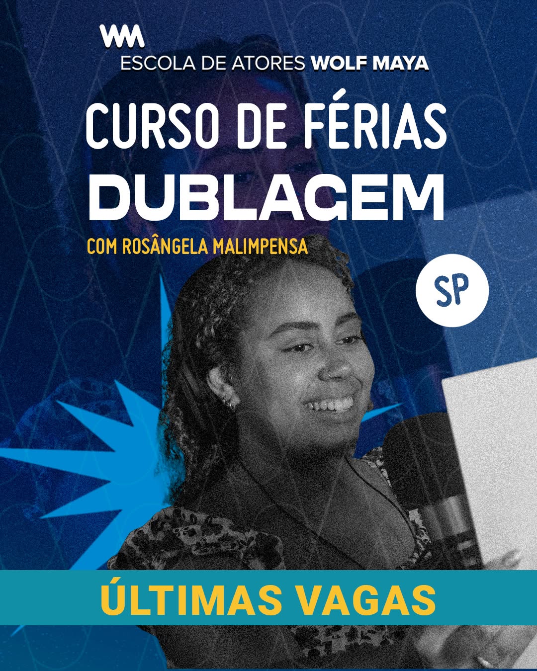 Curso Intensivo de Férias de Dublagem — Escola de Atores Wolf Maya, Consolação, São Paulo