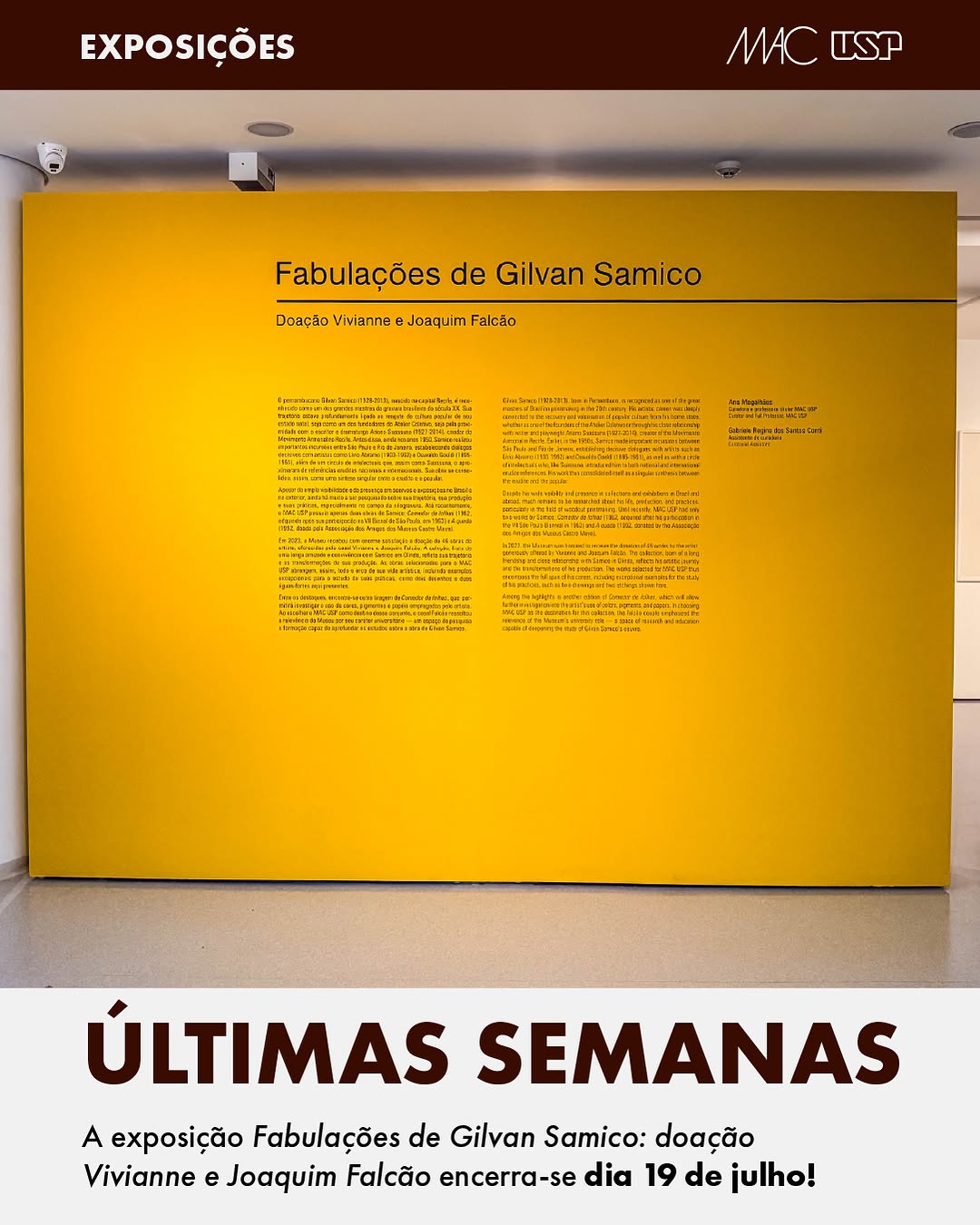 Fabulações de Gilvan Samico: doação de Vivianne e Joaquim Falcão — Museu de Arte Contemporânea da USP (MAC USP), Vila Mariana, São Paulo