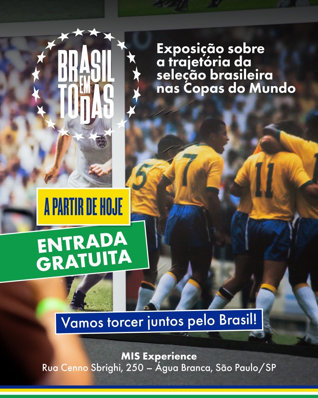 Bar do Hexa - Transmissão de Jogos — Museu da Imagem e Som - MIS Experience, Barra Funda, São Paulo