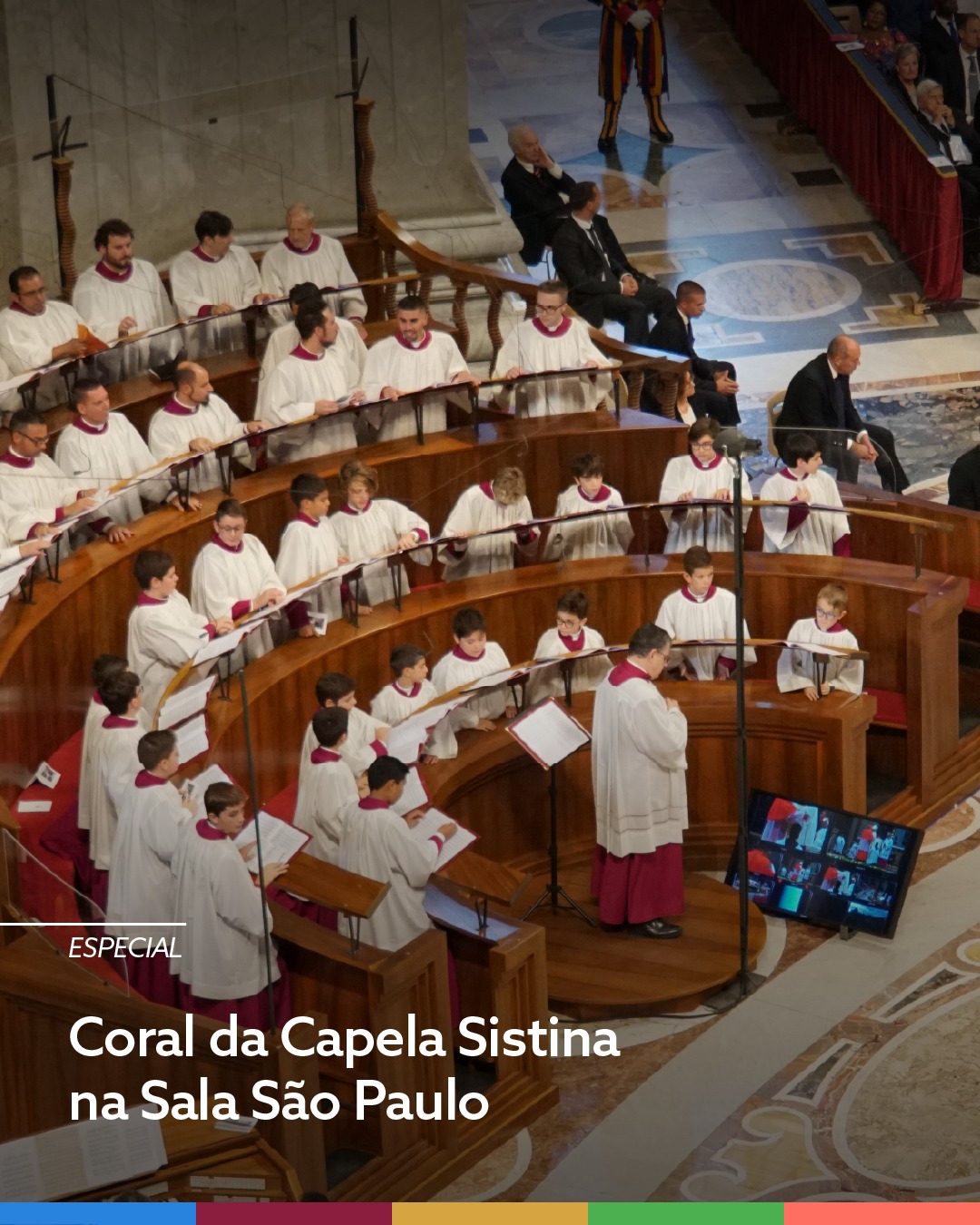 Cappella Musicale Pontificia Sistina – Coro da Capela Sistina — Museu de Arte Sacra, Bom Retiro, São Paulo