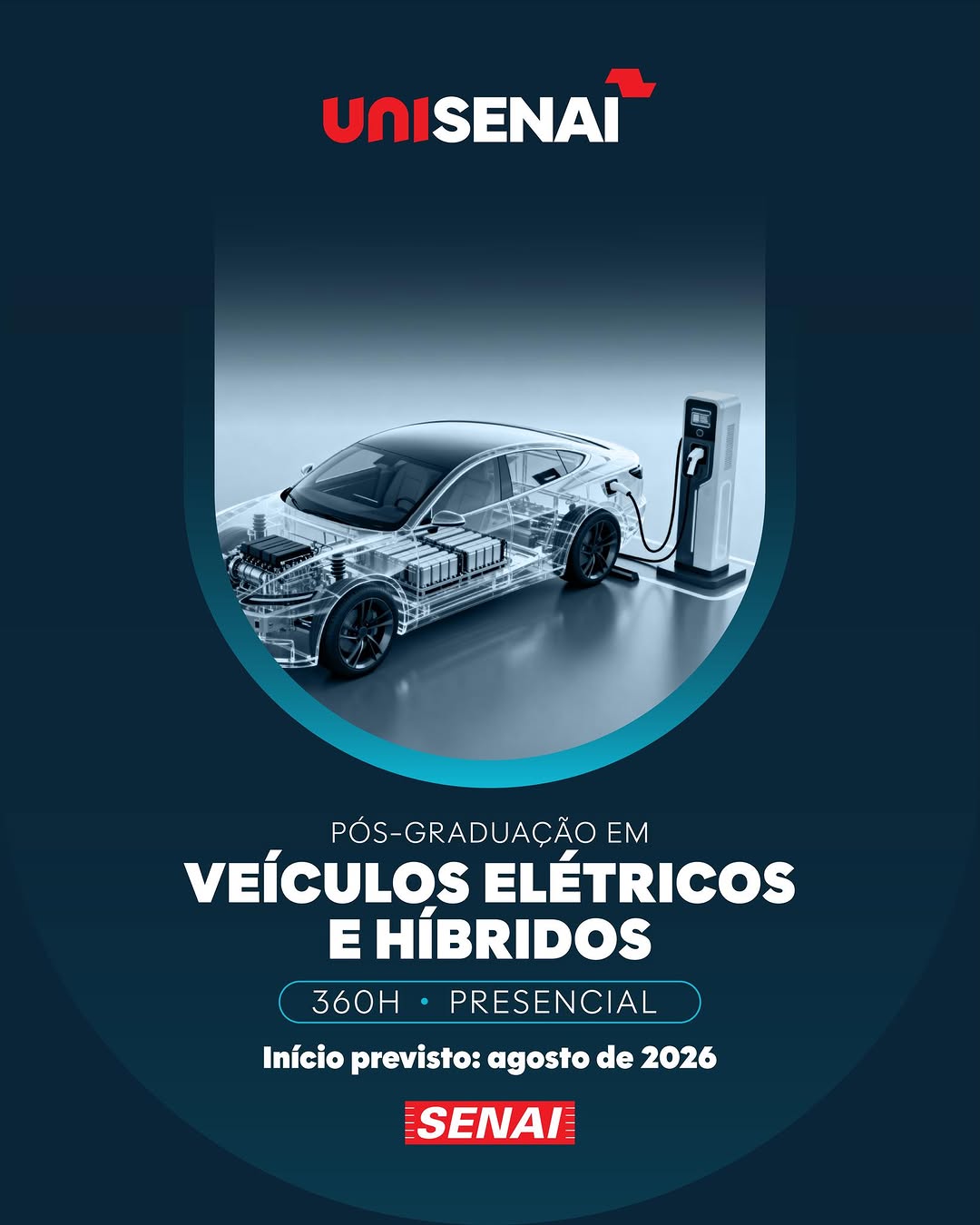 Pós-graduação em Veículos Elétricos e Híbridos — SENAI Ipiranga Automobilística, Ipiranga, São Paulo