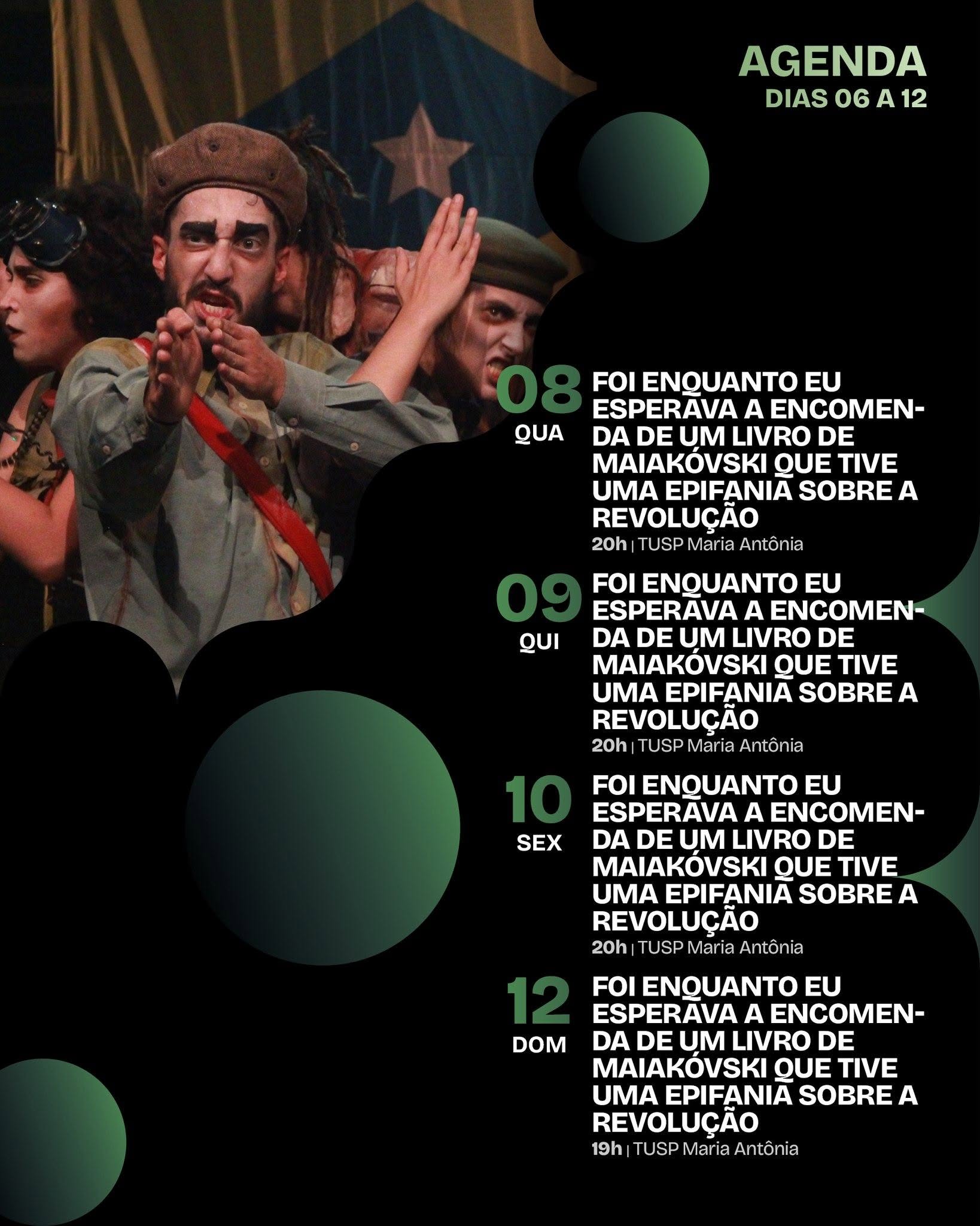 Foi Enquanto Eu Esperava a Encomenda de um Livro de Maiakóvski que Tive uma Epifania Sobre a Revolução!