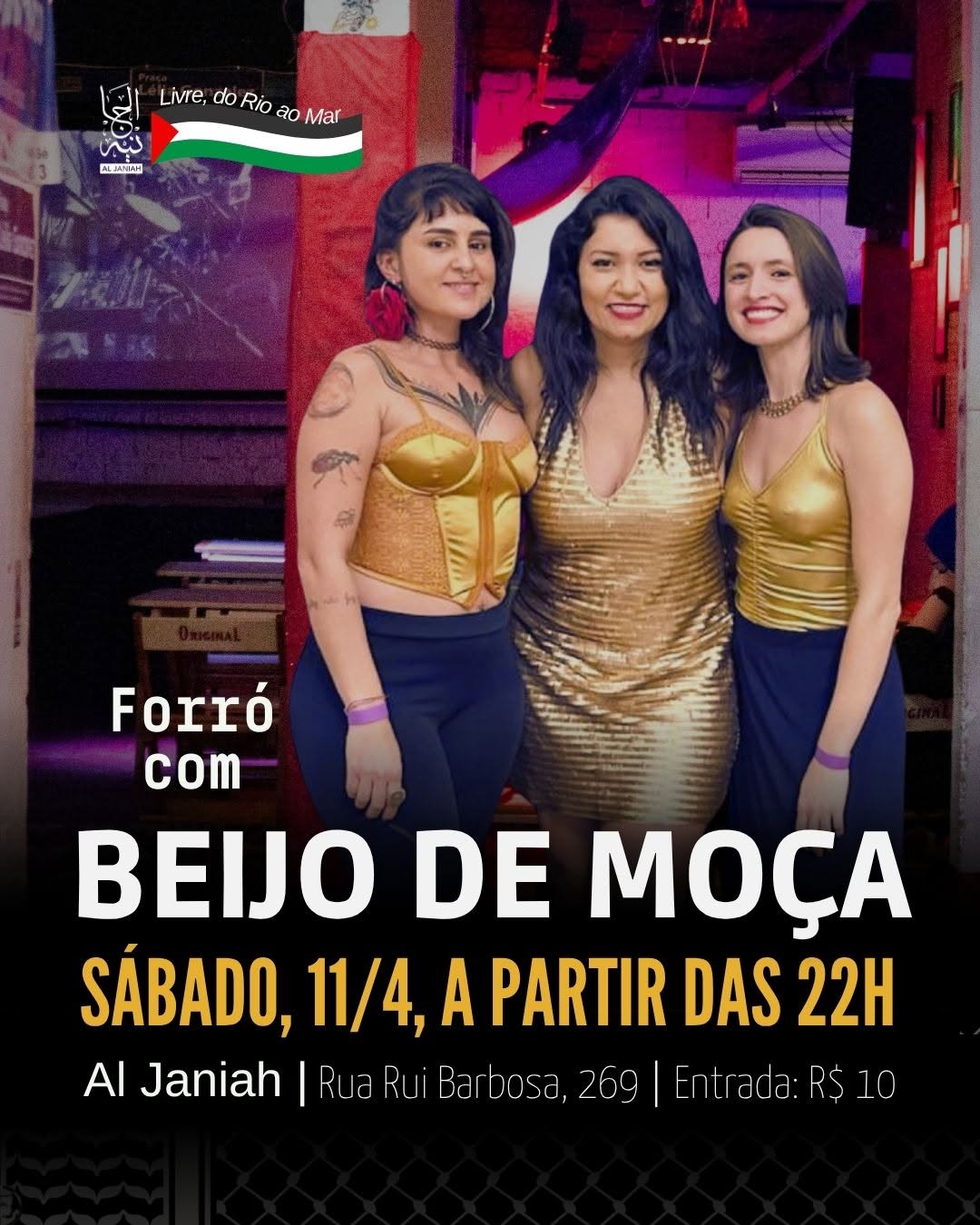 Trio Beijo de Moça