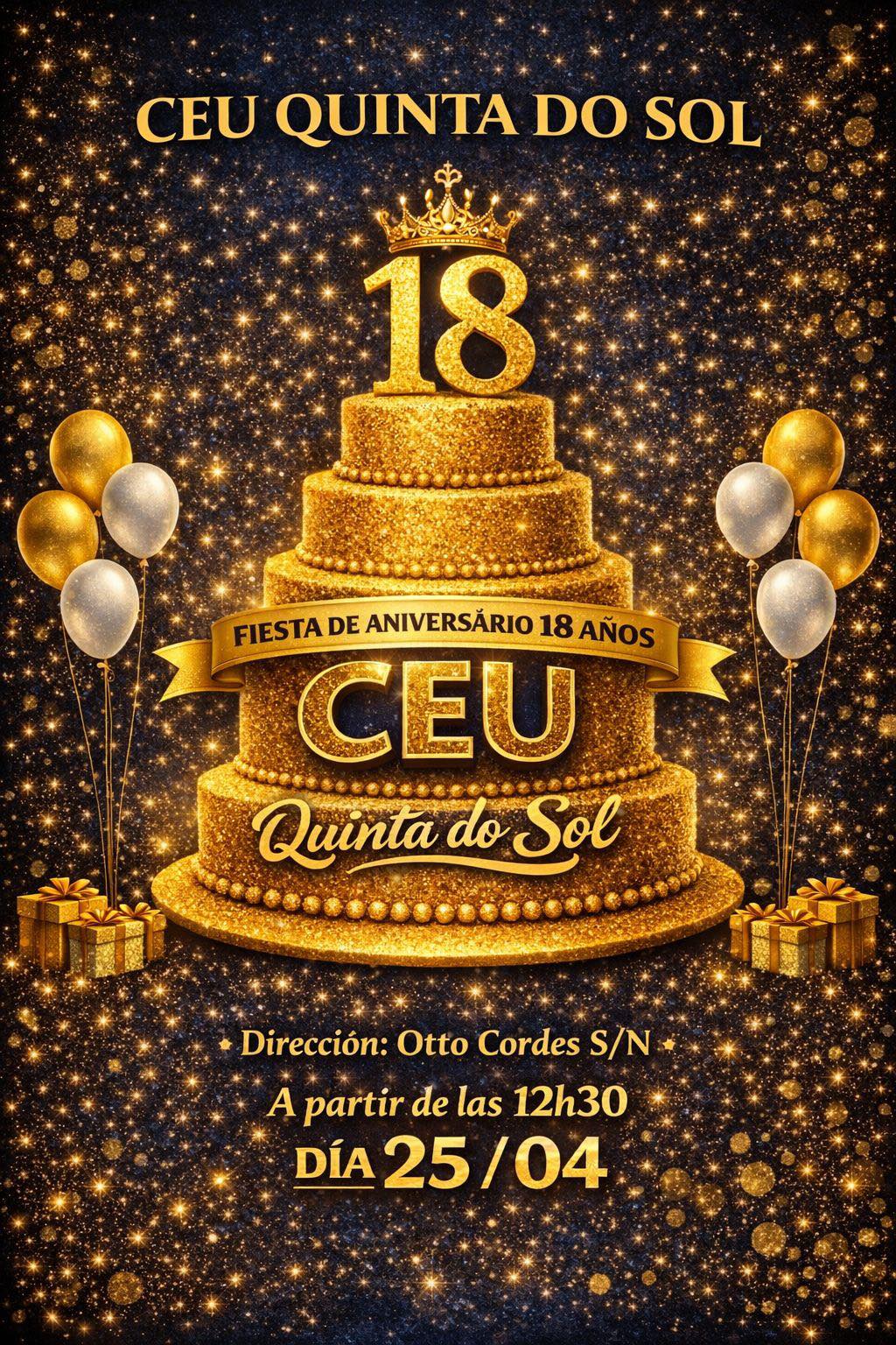 18 anos do CEU Quinta do Sol
