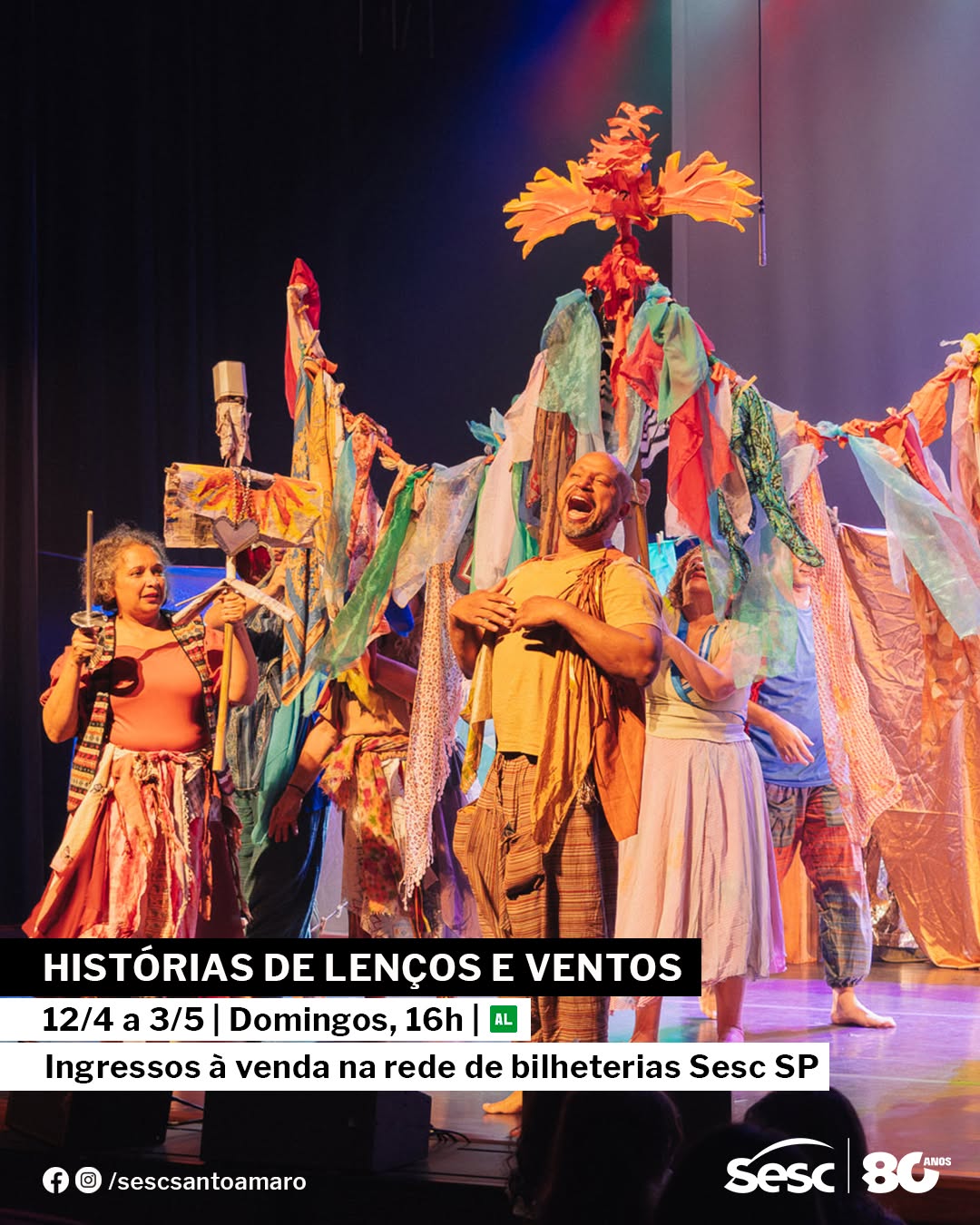 Histórias de lenços e ventos