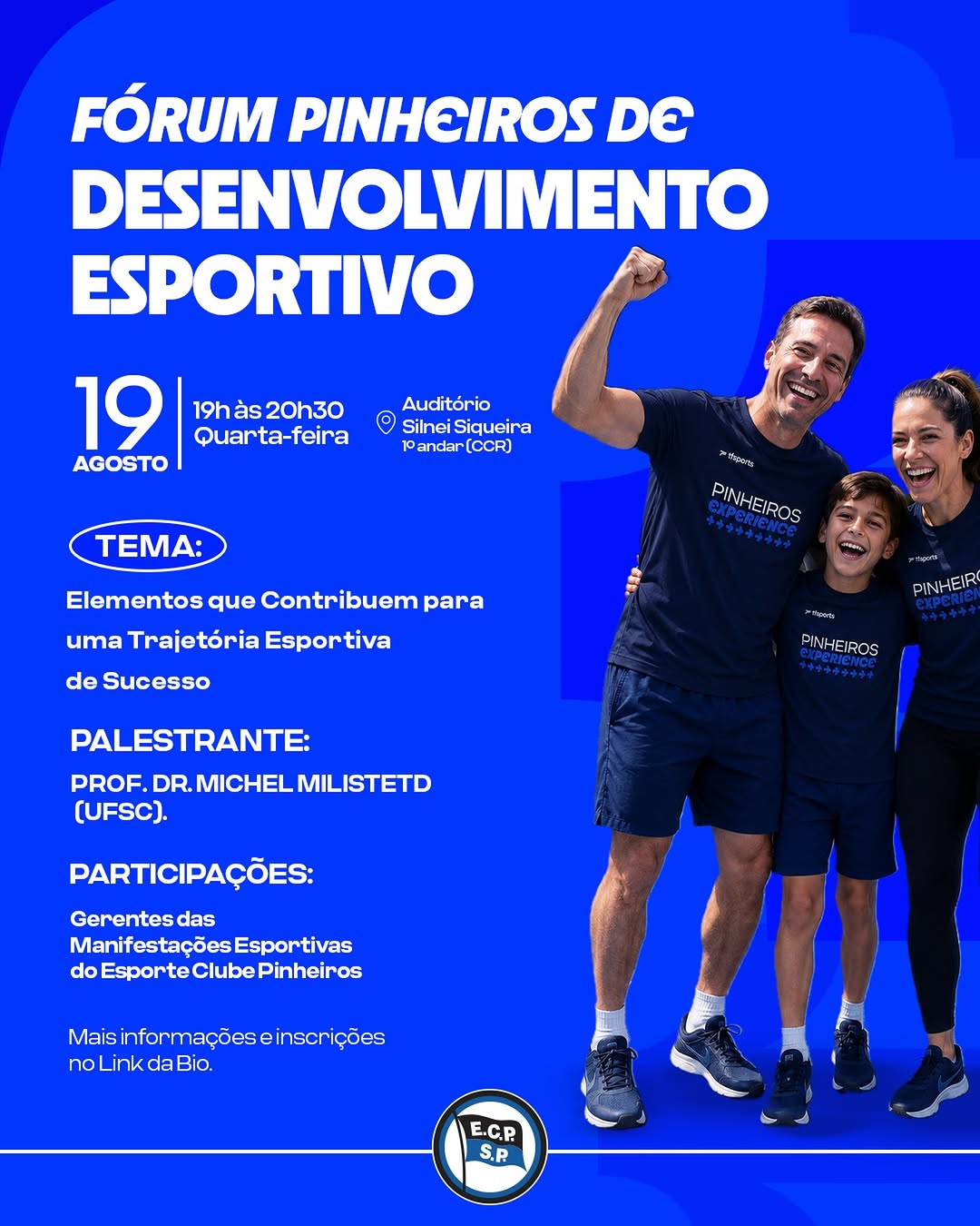 Fórum Pinheiros de Desenvolvimento Esportivo — Esporte Clube Pinheiros, Pinheiros, São Paulo