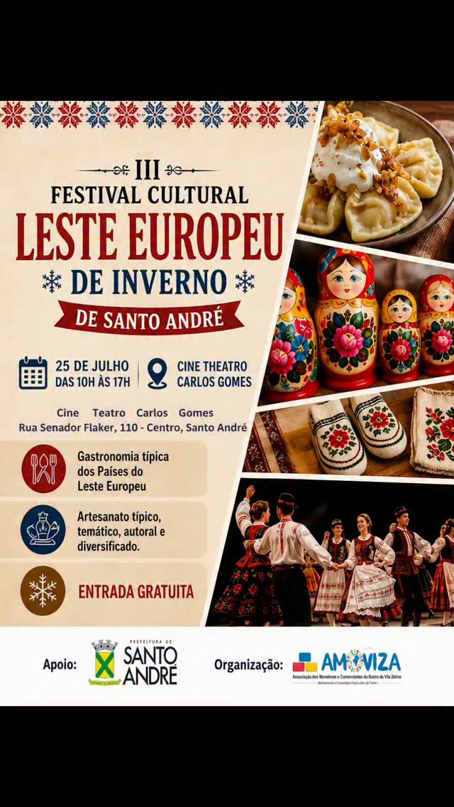 III Festival Cultural Leste Europeu de Inverno de Santo André
