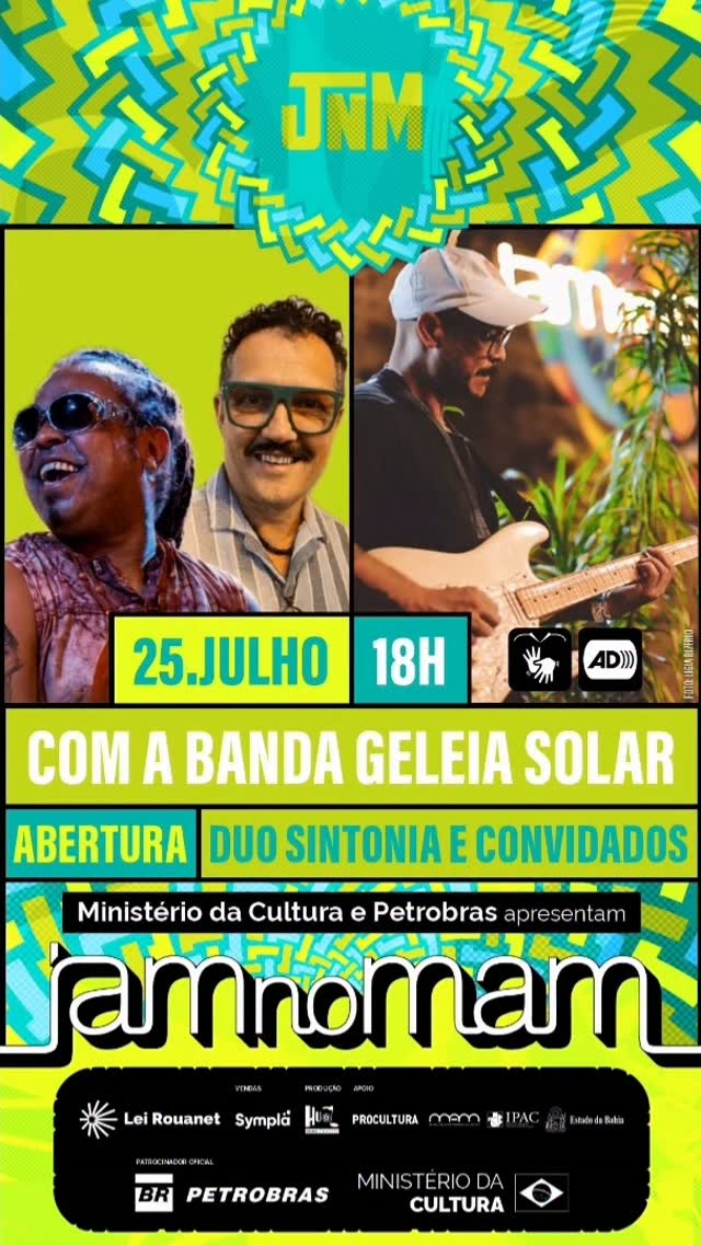 Estreia internacional do duo Sintonia na JAM no MAM