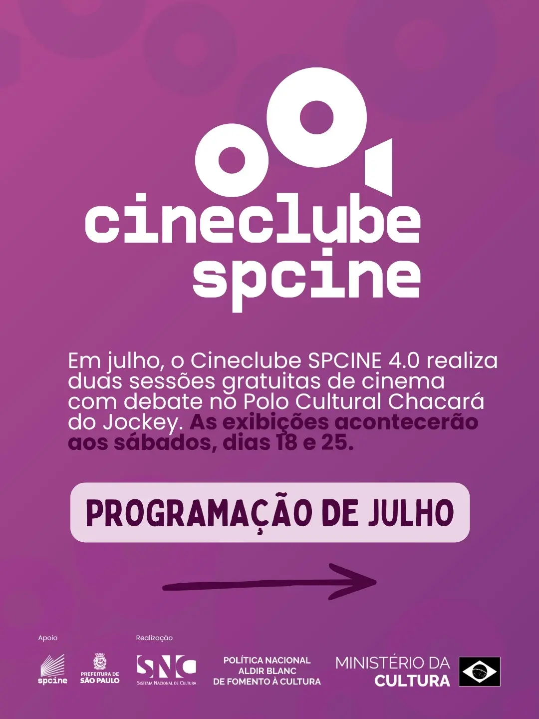 Cine Jockey: Ser Cria e Saber Brincar
