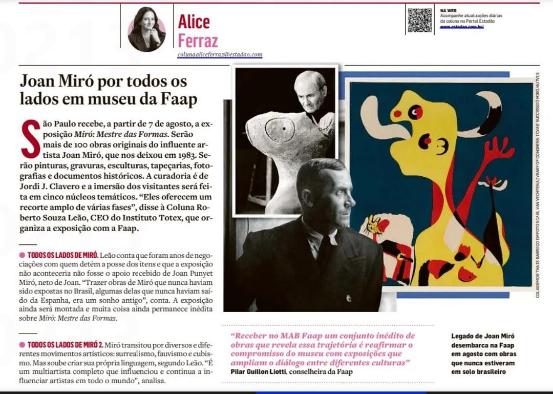 Miró: Mestre das Formas