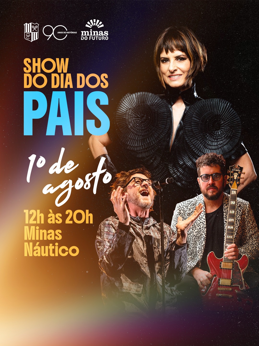 Dia dos Pais no Minas com Fernanda Abreu