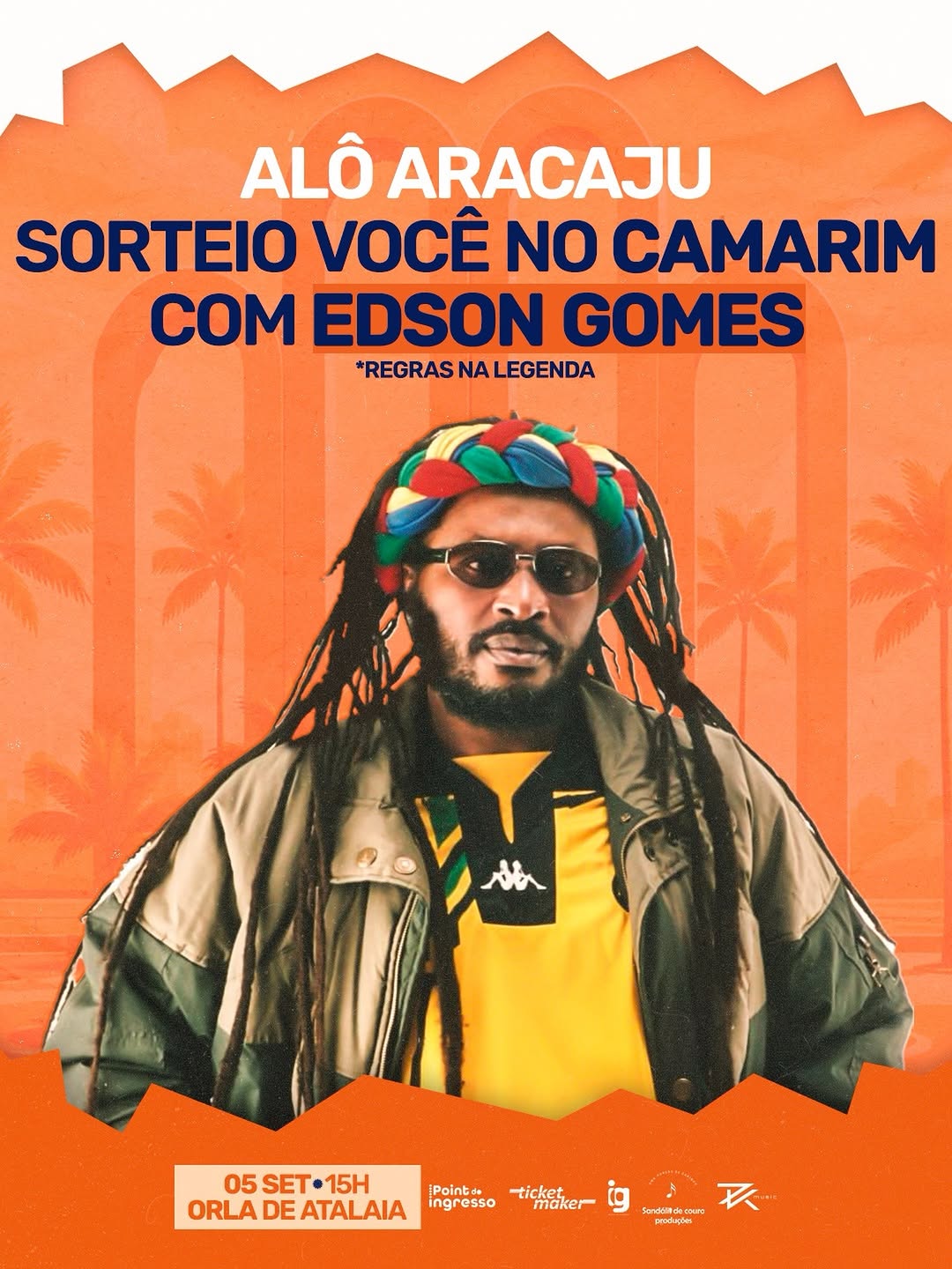 Pôr do Jau Aracaju com Edson Gomes