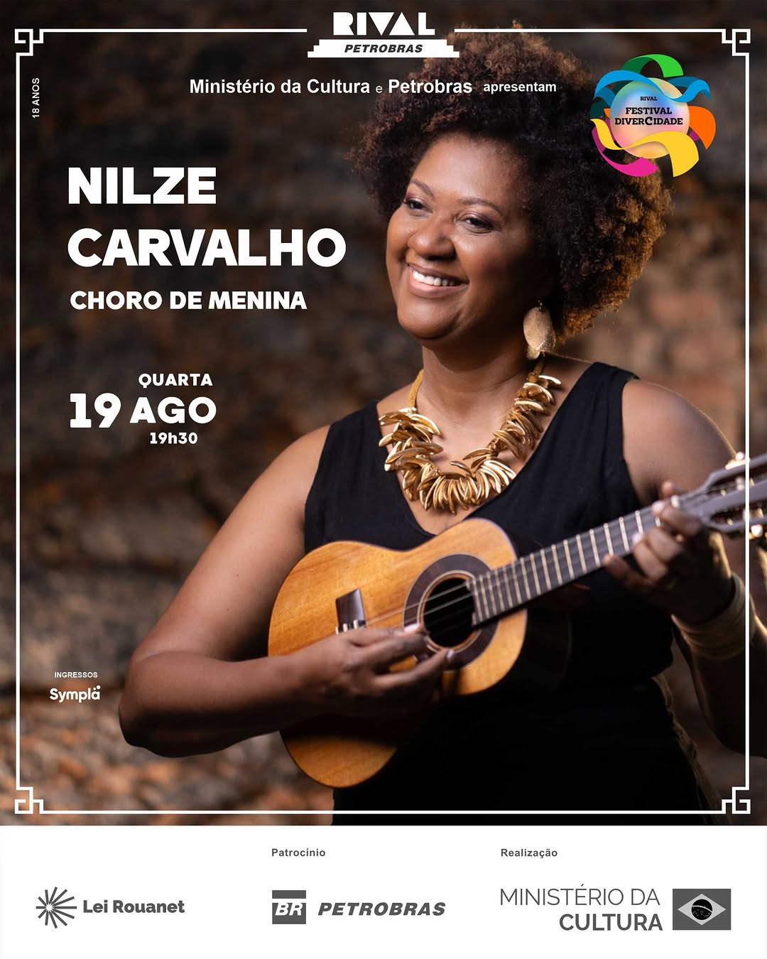 Festival DiverCidade - Choro de Menina – 46 Anos — Teatro Rival Petrobras, Cinelândia, Rio de Janeiro