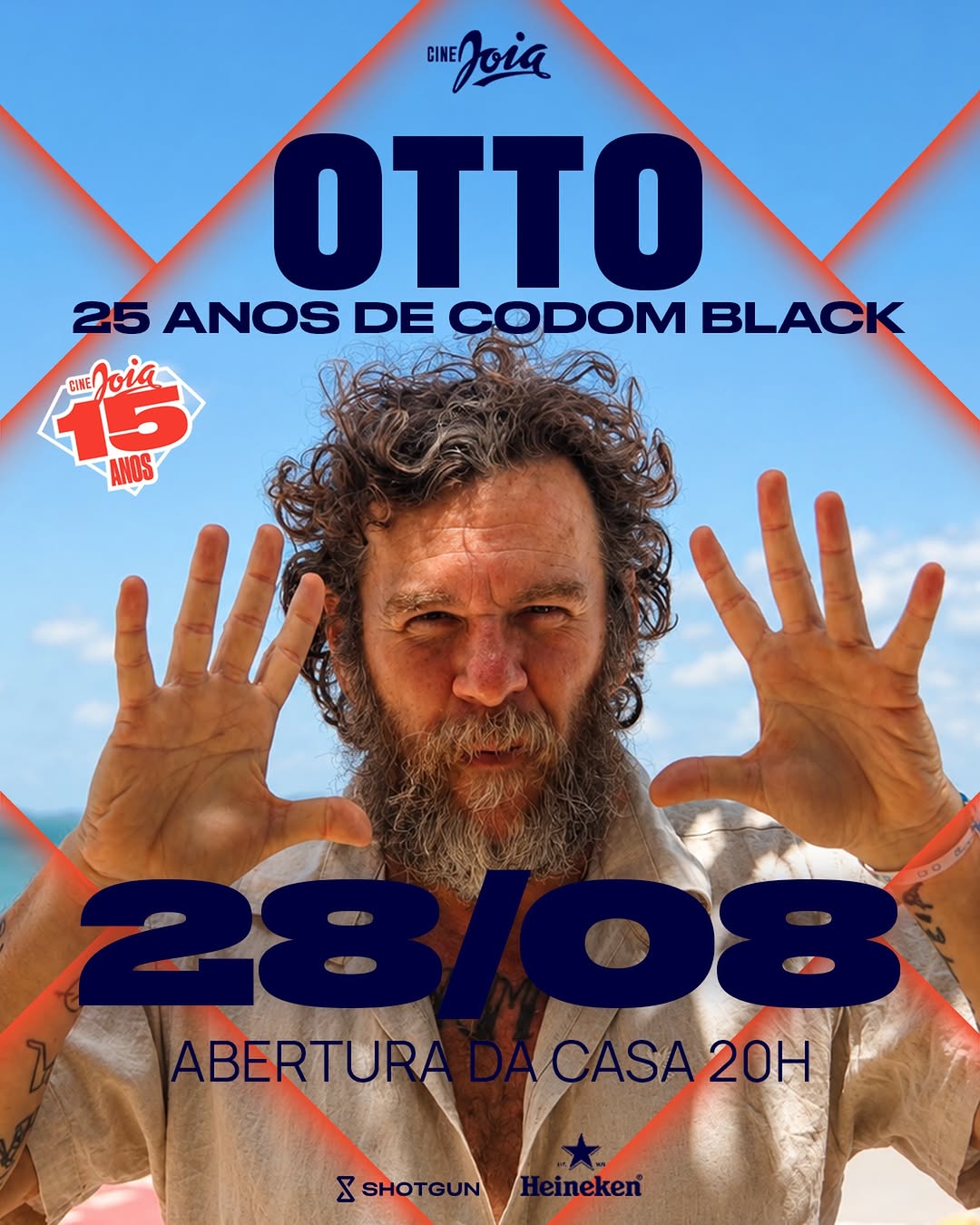 Otto celebra 25 anos de Condom Black — Cine Joia, Liberdade, São Paulo