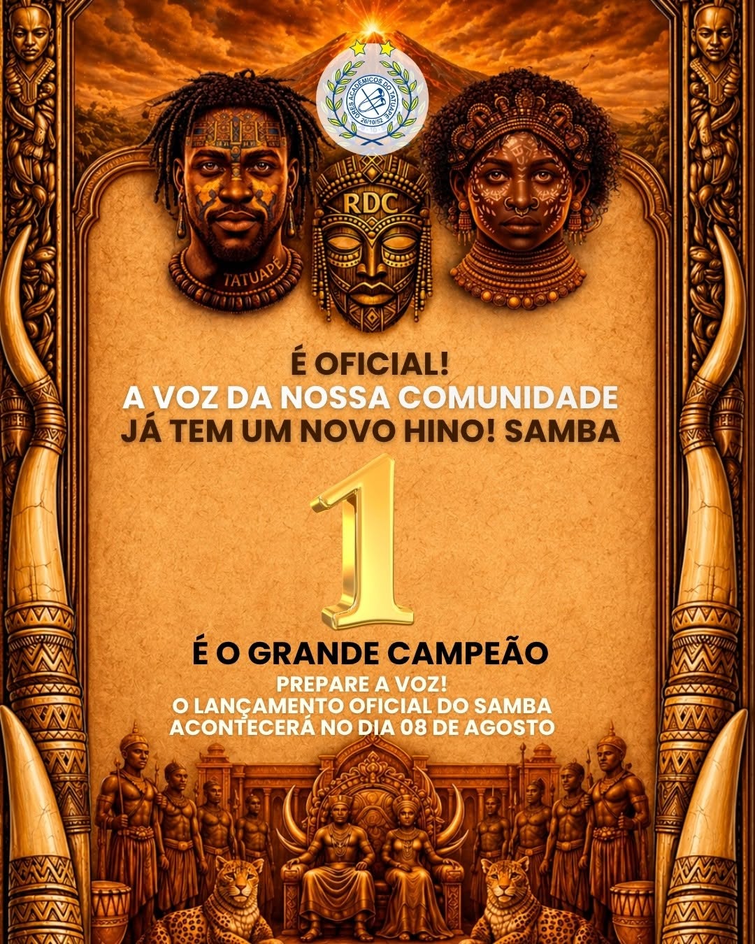 Lançamento Oficial do Samba-Enredo 2027