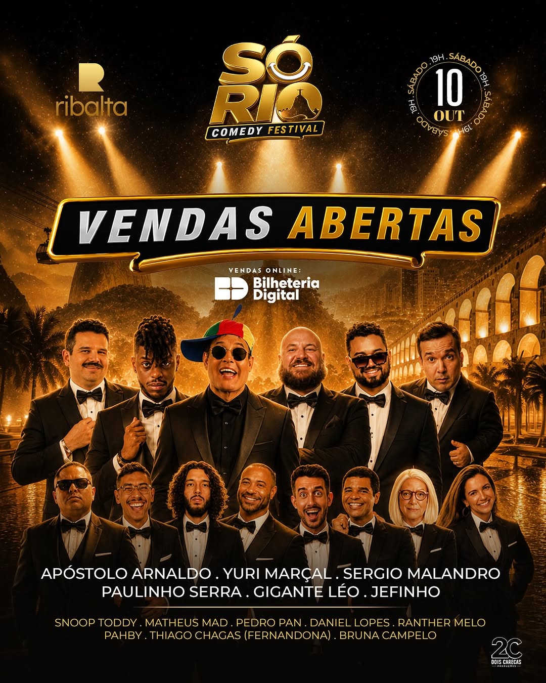 Só Comedy Festival — Ribalta Eventos, Rio de Janeiro