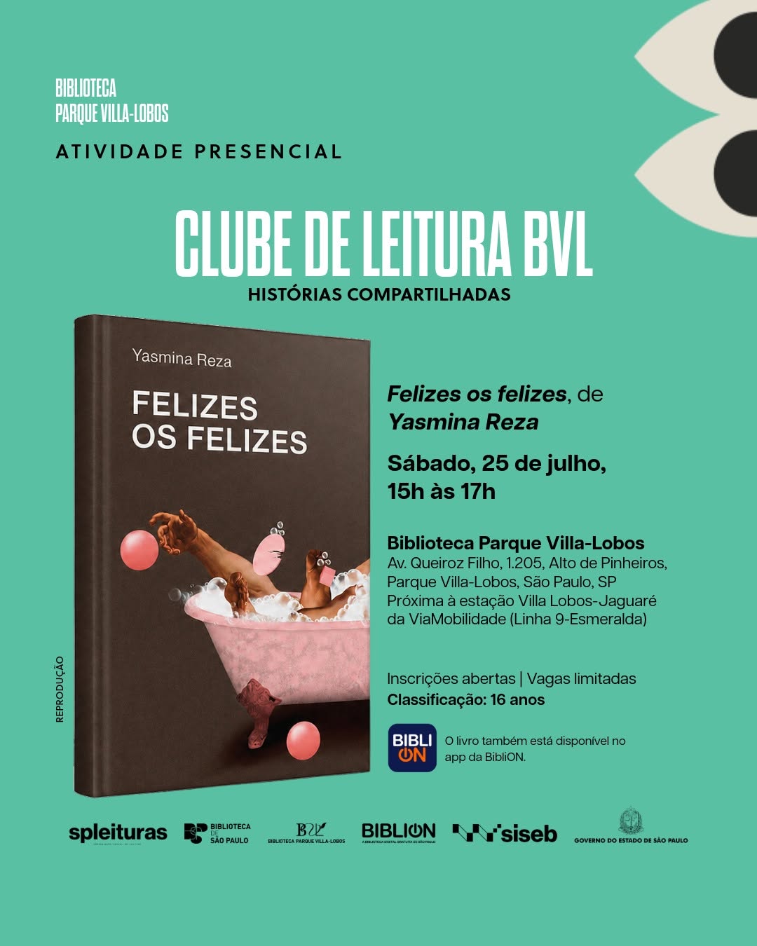 Clube de Leitura: Felizes os Felizes