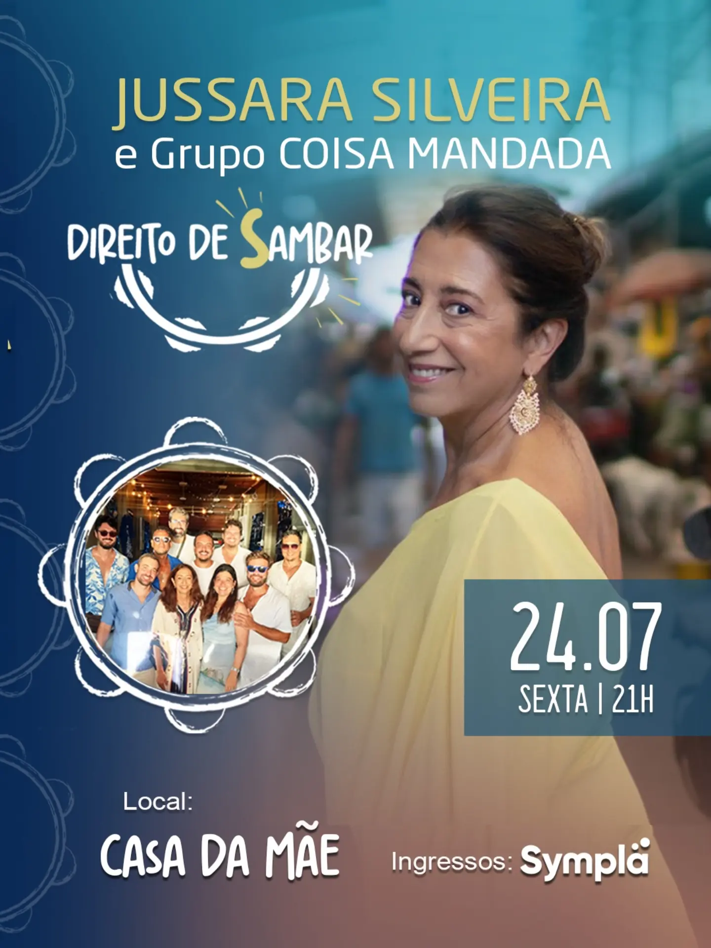 Jussara Silveira e Coisa Mandada - Última Semana