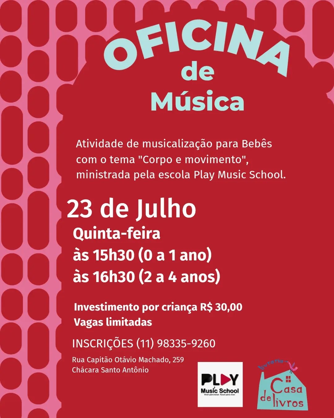 Oficina para Crianças