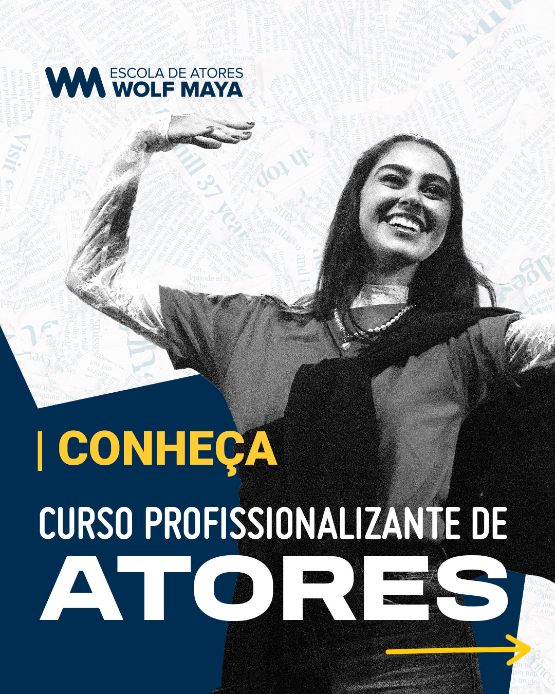 Curso Profissionalizante de Atores - Inscrições Abertas