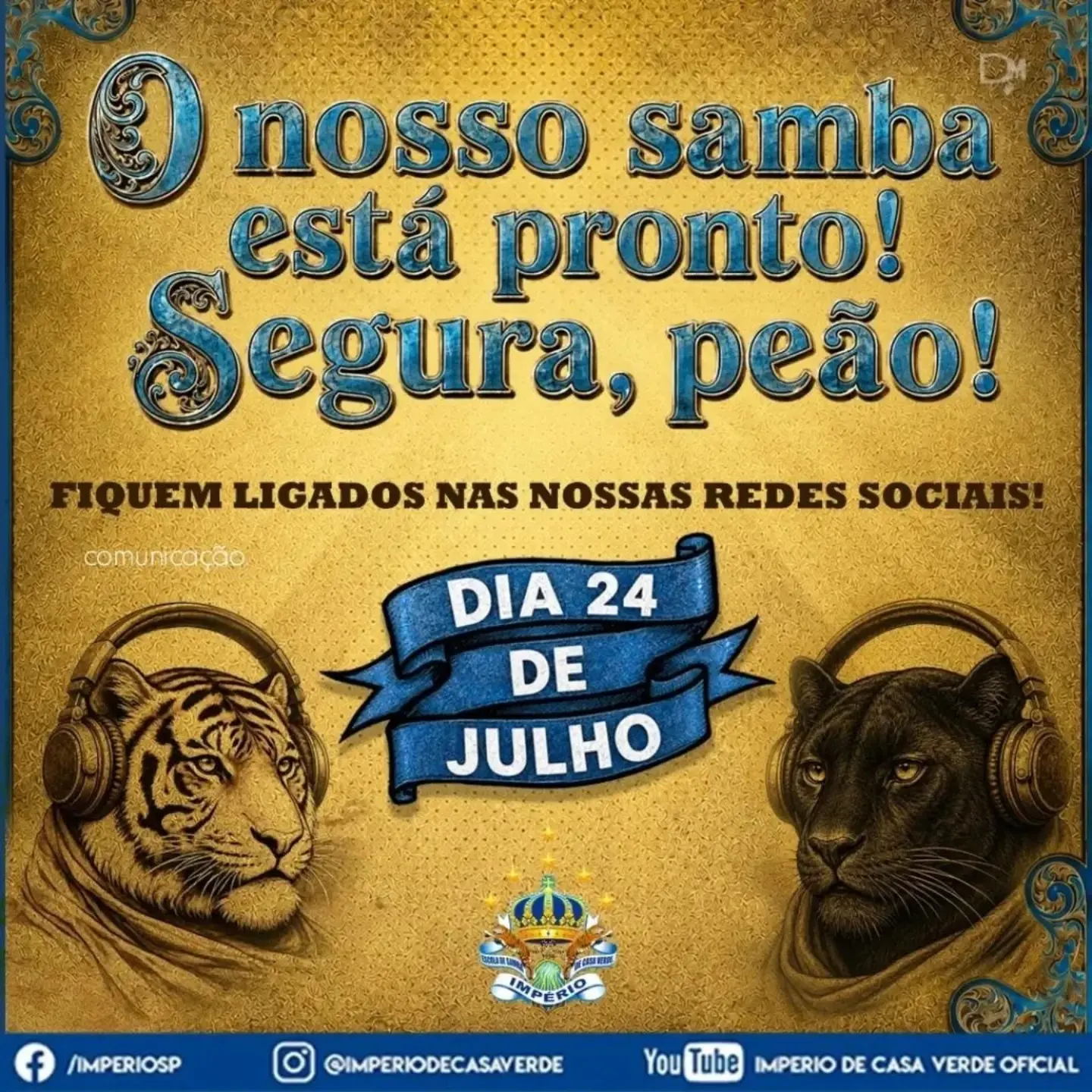 Lançamento do Samba Enredo 2027