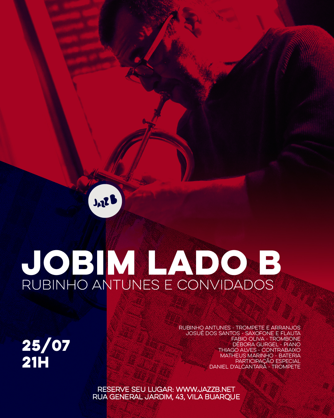 Rubinho Antunes e Convidados: Jobim Lado B