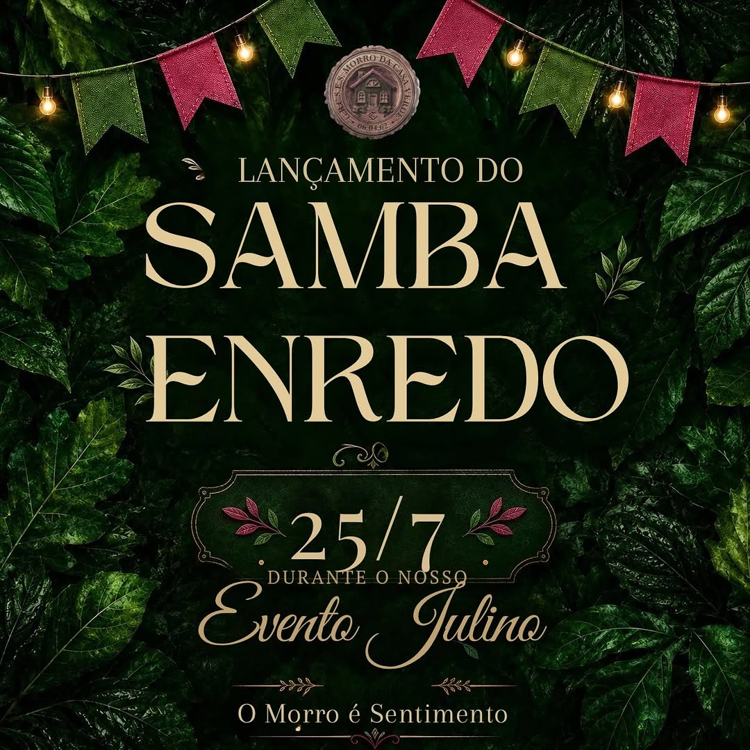 Lançamento Oficial do Samba-Enredo 2027