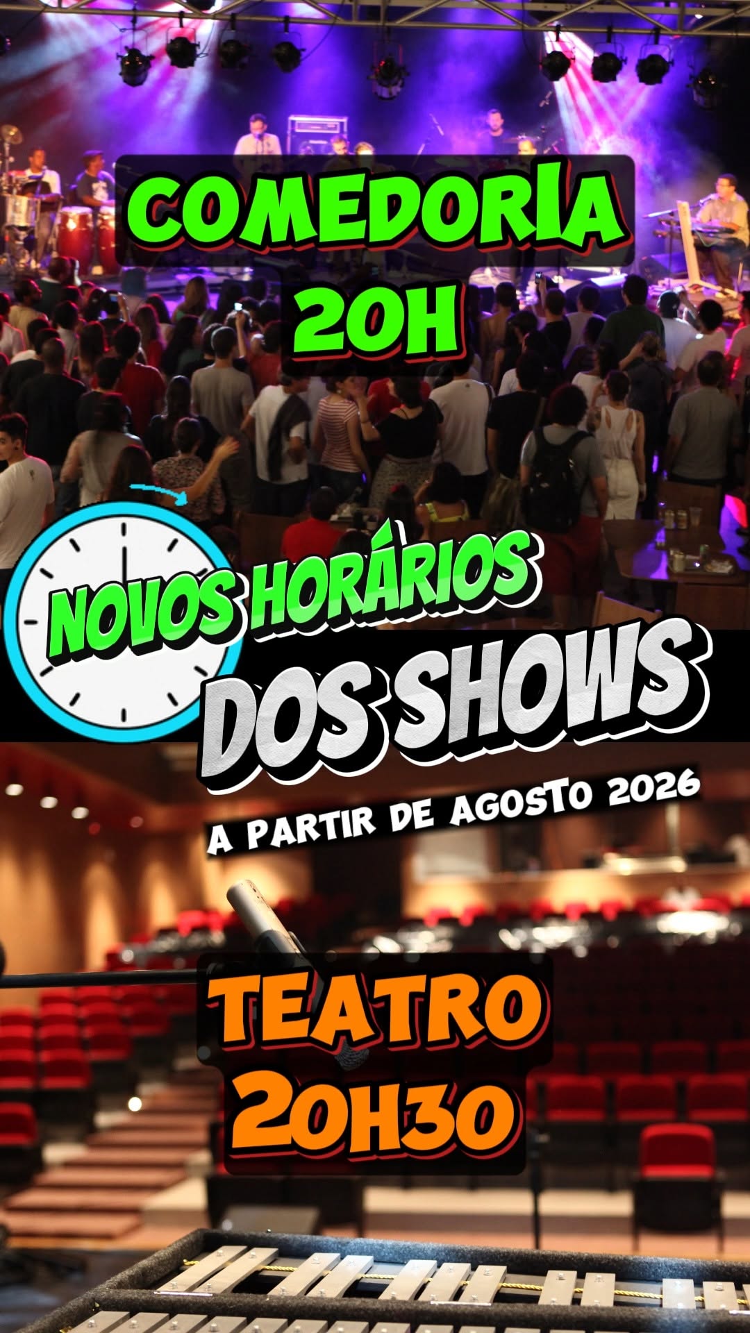 Shows no Sesc Belenzinho