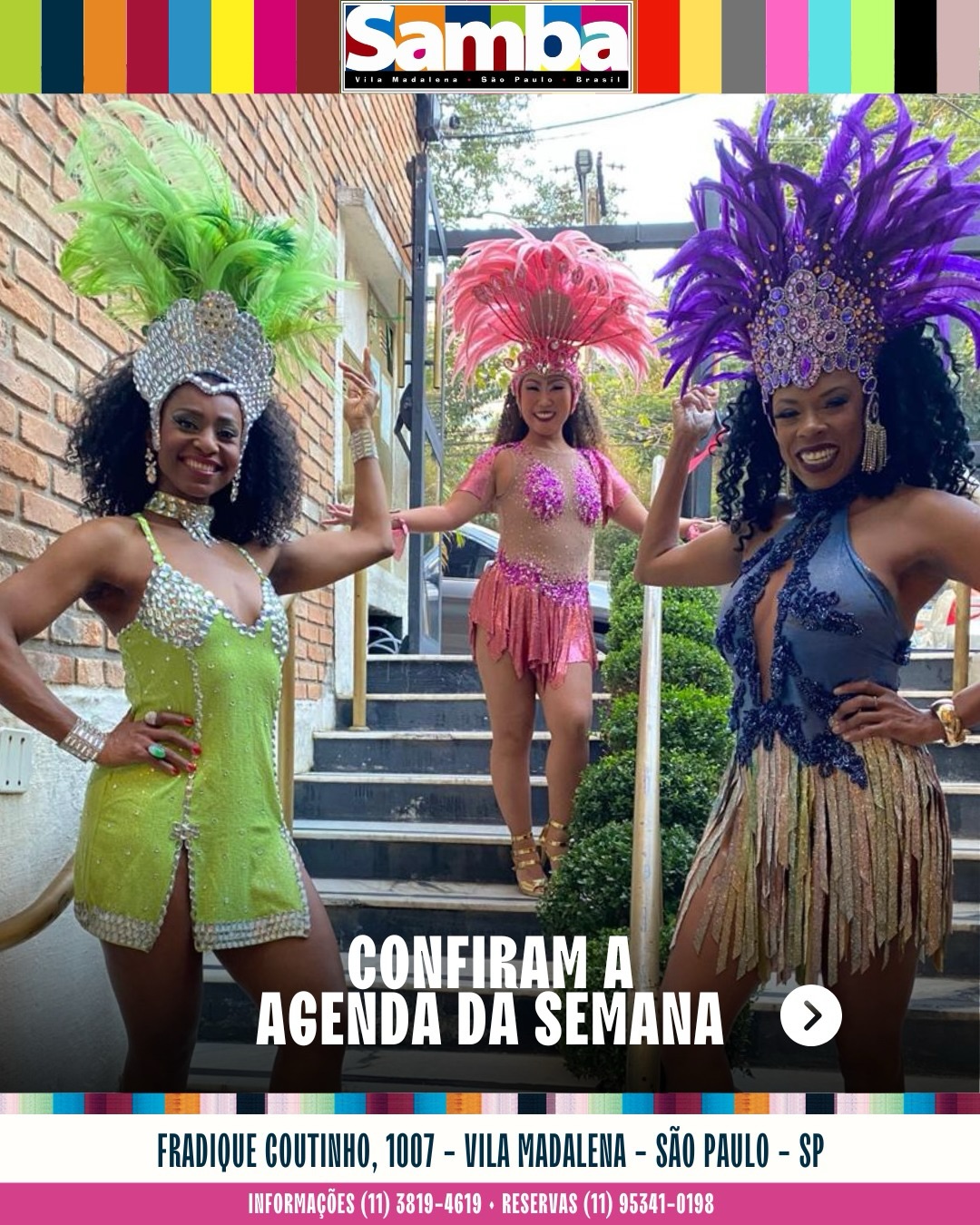 Roda de Samba com Bateria do Mestre Zoinho e Passistas