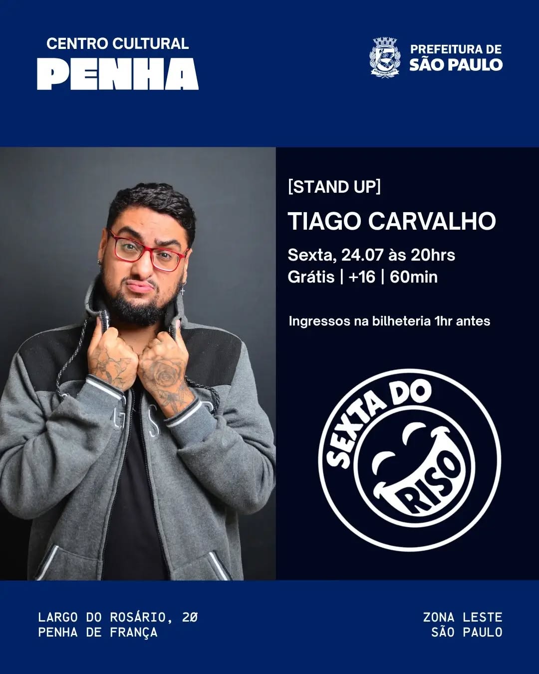 Sexta do Riso com Tiago Carvalho