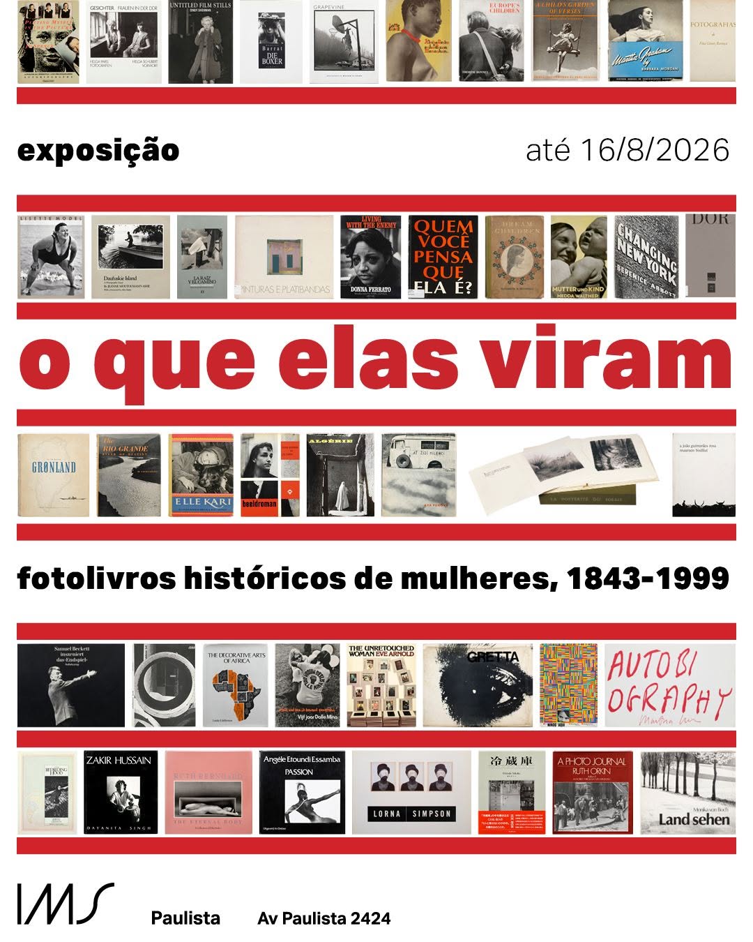O que elas viram: fotolivros históricos de mulheres, 1843-1999