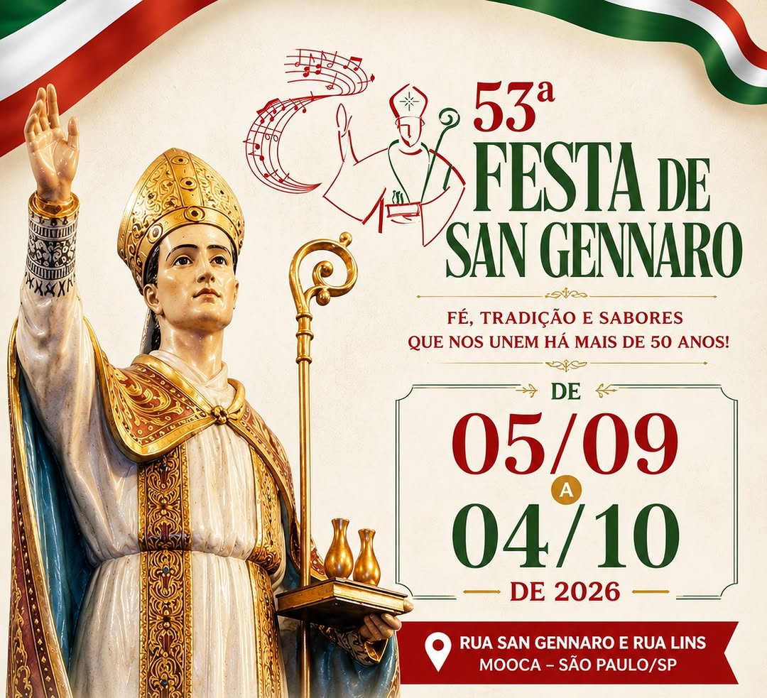 53ª Festa de San Gennaro — Festa de San Gennaro, Mooca, São Paulo