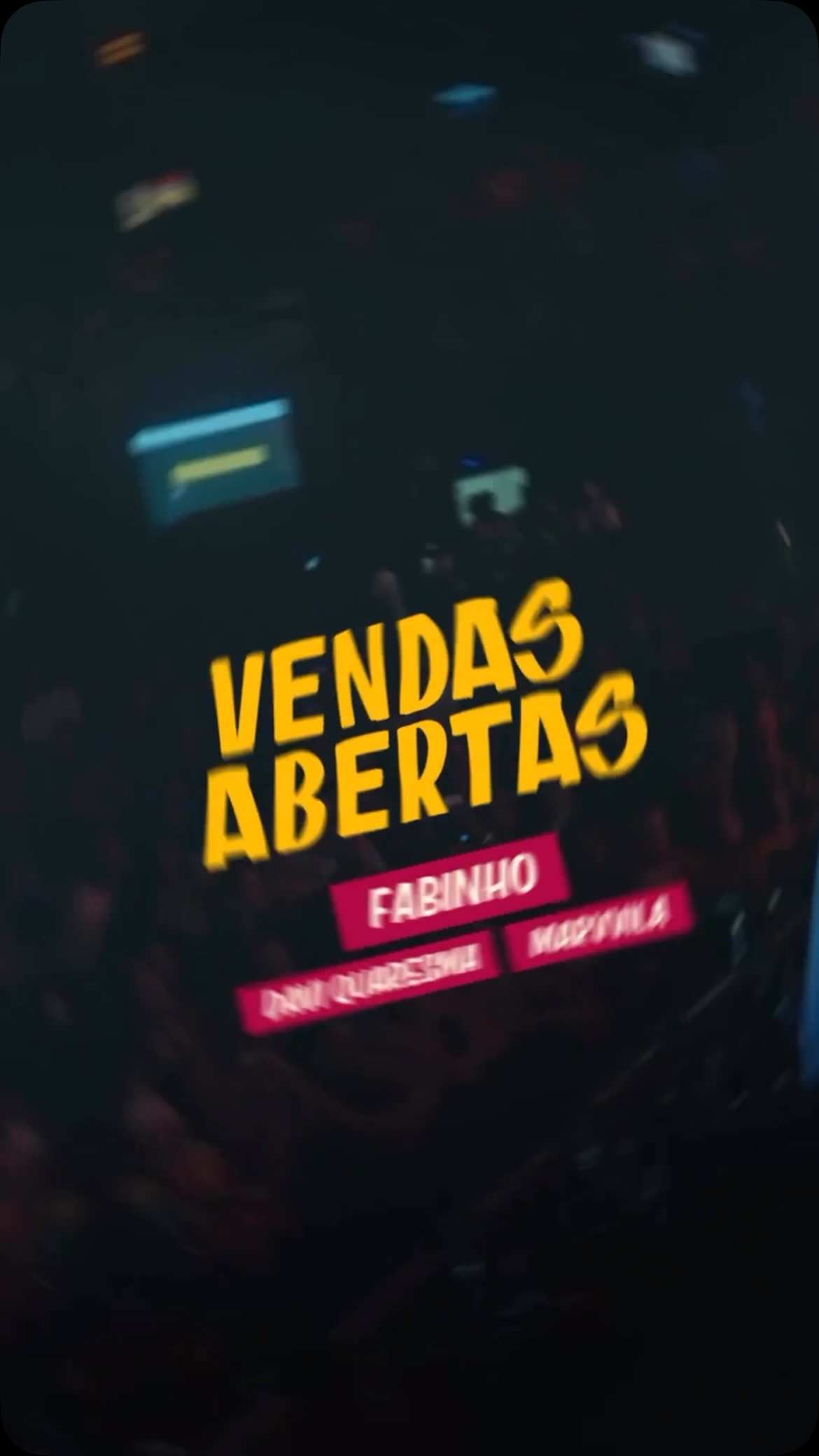 Fabinho, Davi Quaresma e Marvvila ao vivo
