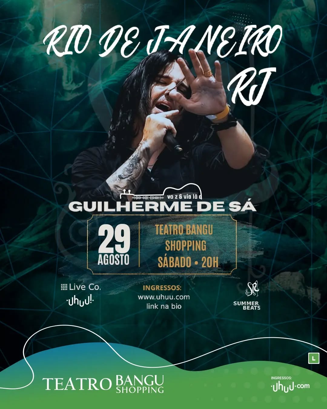 Guilherme de Sá - Show Acústico e Intimista — Teatro Bangu Shopping, Rio de Janeiro