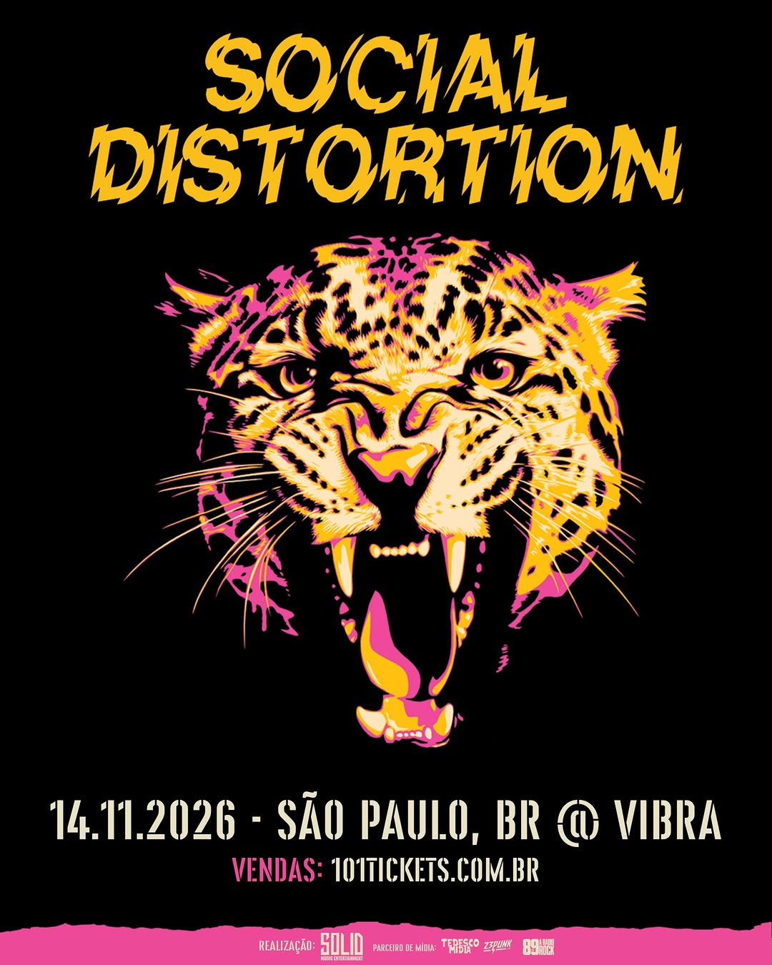 Social Distortion em São Paulo
