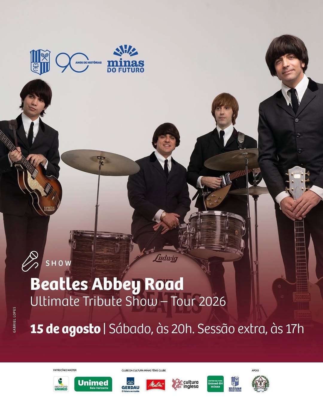 Beatles Abbey Road - Sessão Extra — Centro Cultural Unimed-BH, Lourdes, Belo Horizonte