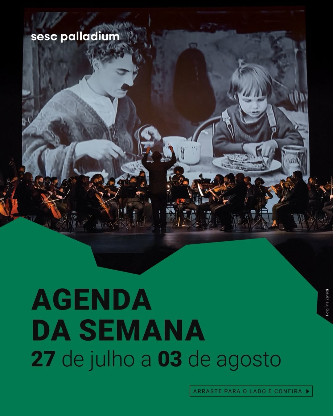 Concerto da Orquestra Ouro Preto 'Chaplin - O Garoto' — Sesc Palladium, Belo Horizonte