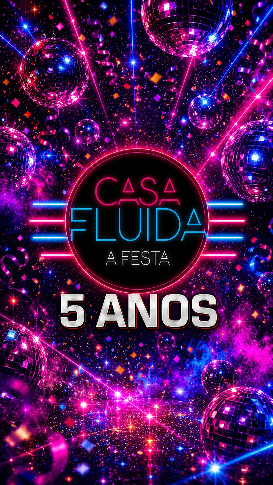 Aniversário de 5 Anos da Casa Fluida — Casa Fluida, Consolação, São Paulo