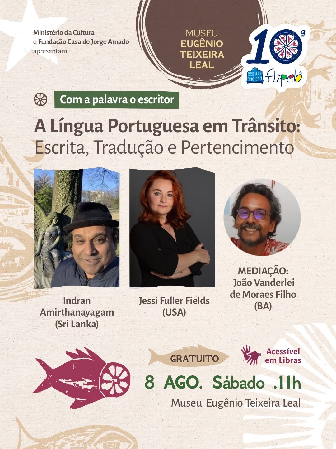 Com a Palavra o Escritor: Diálogo Internacional