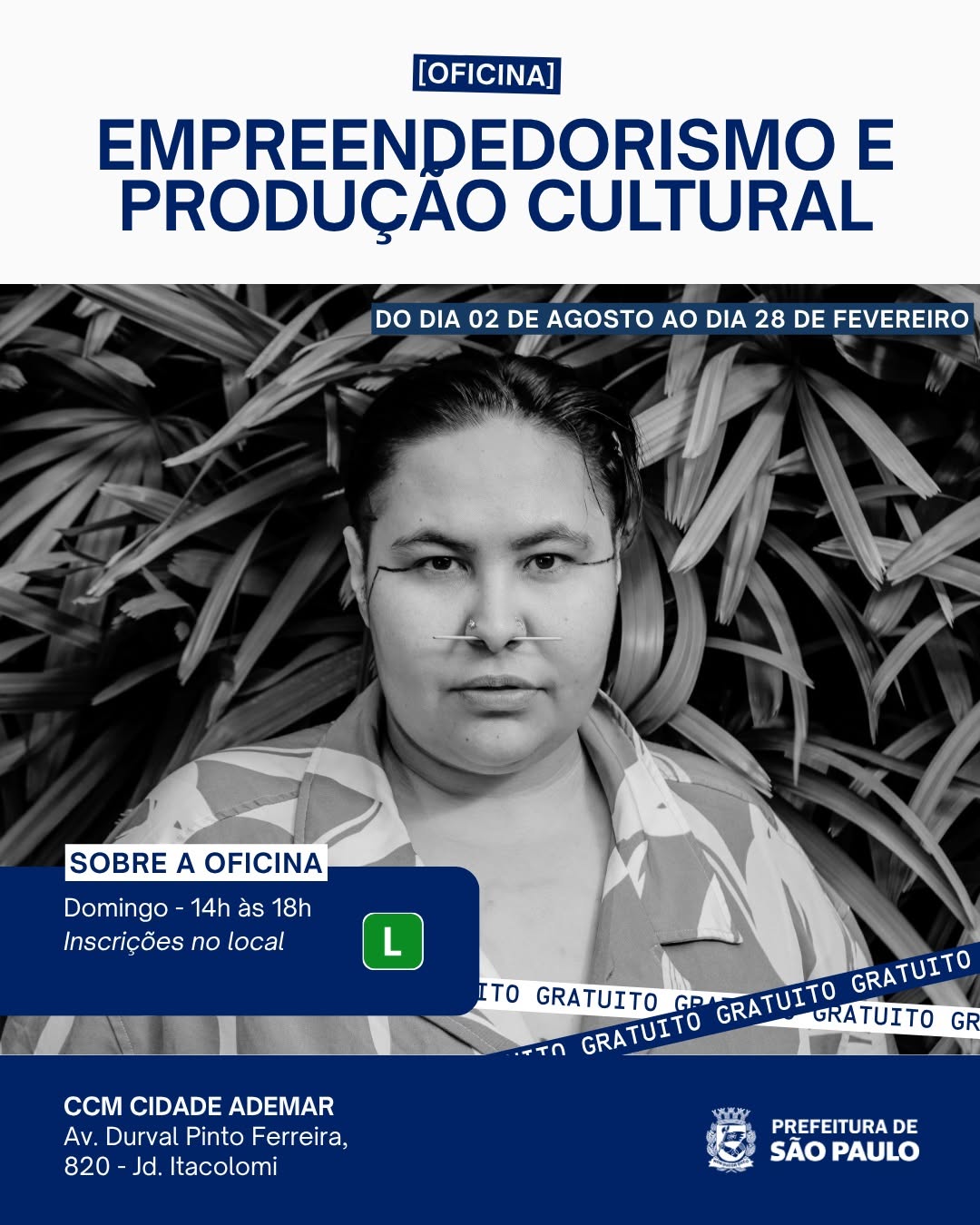 Oficina de Empreendedorismo e Produção Cultural — Casa de Cultura Municipal Cidade Ademar, Cidade Ademar, São Paulo