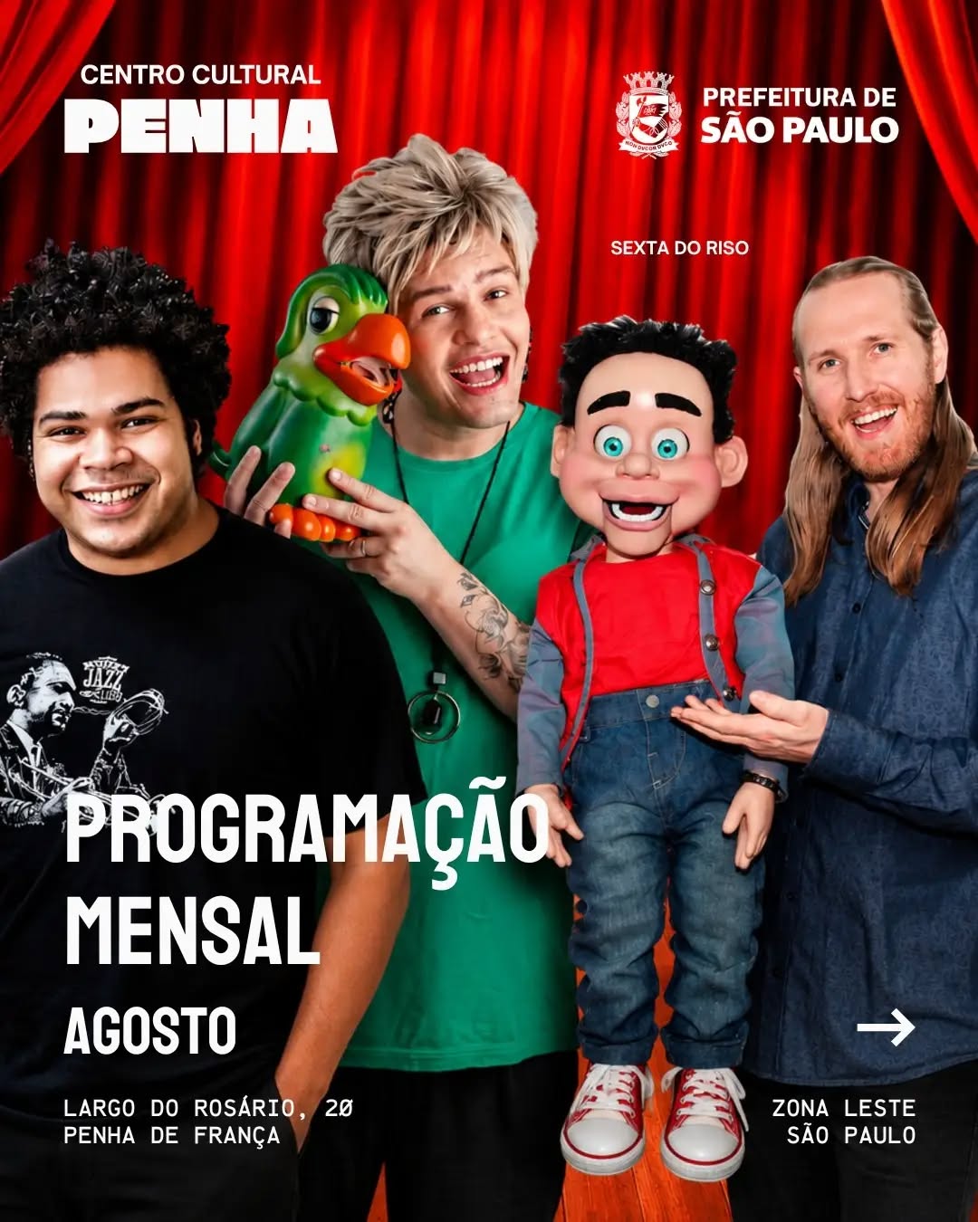 FLIPENHA - Festa Literária da Penha — Centro Cultural Penha, Penha, São Paulo