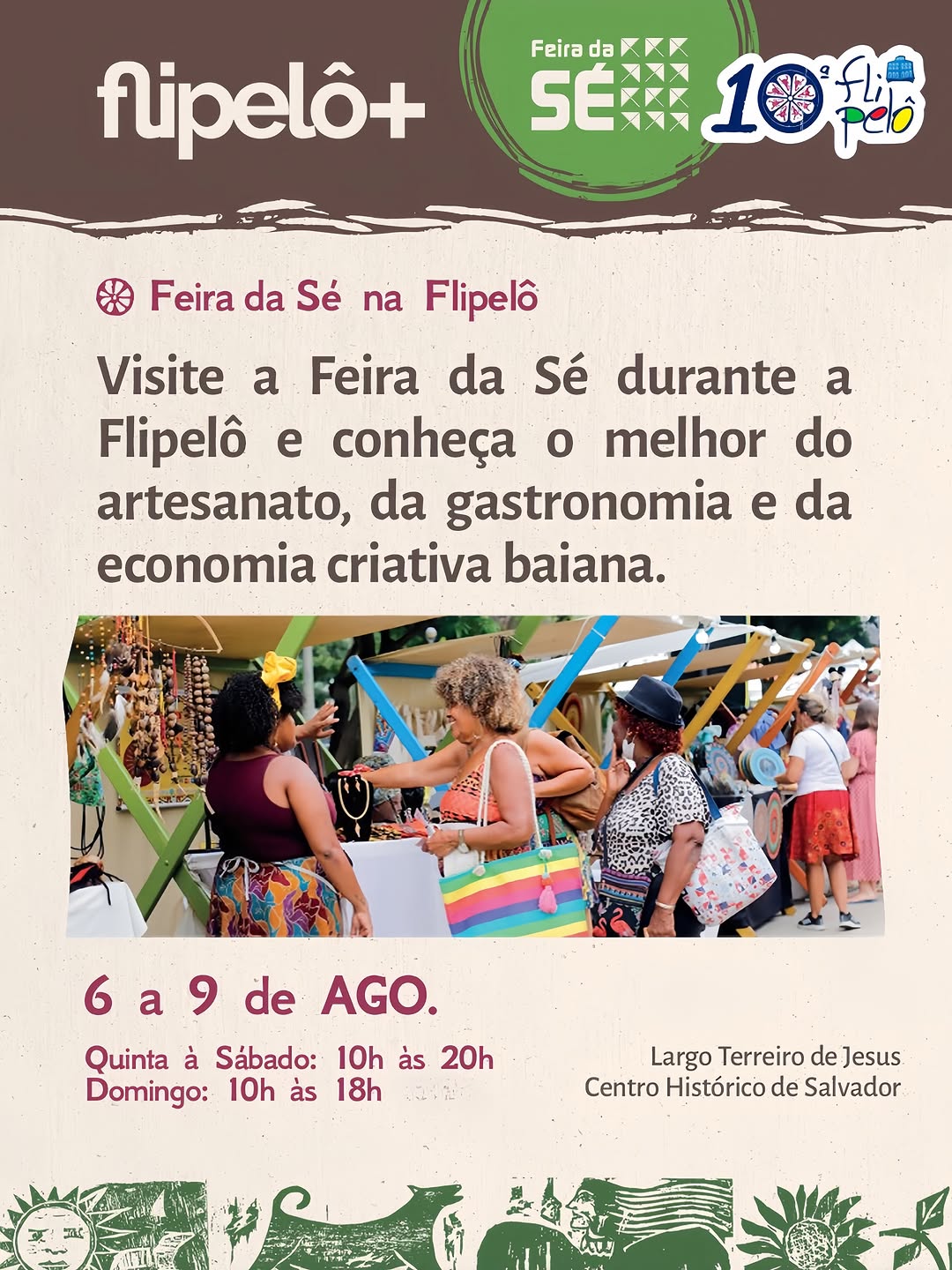 Feira da Sé na Flipelô