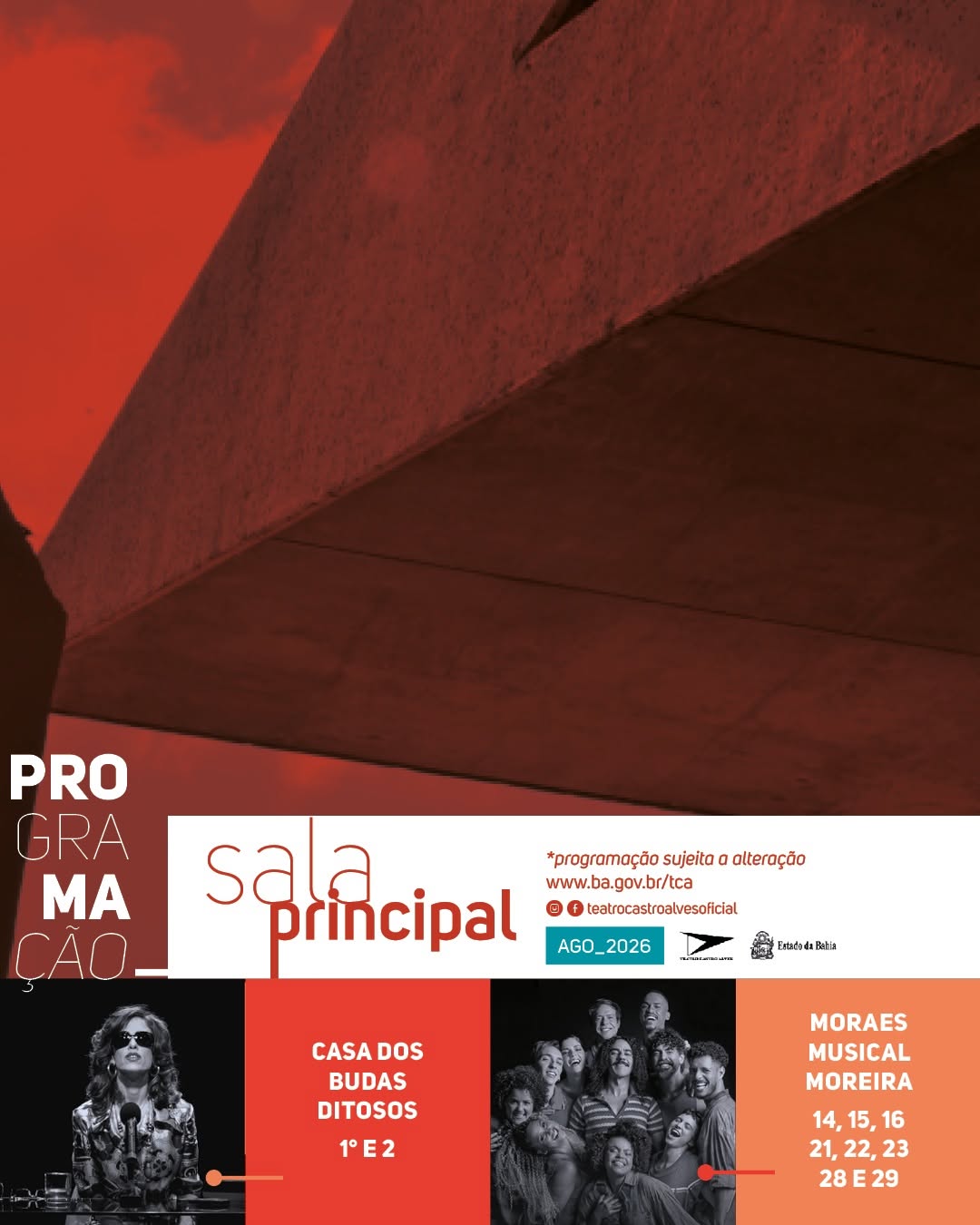 Moraes Musical Moreira — Teatro Castro Alves (TCA), Campo Grande, Salvador