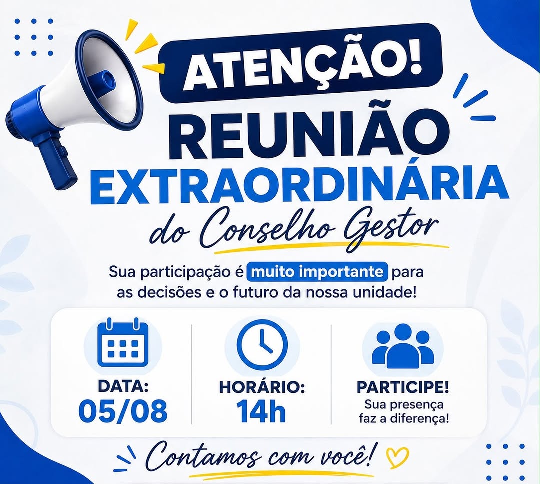 Reunião Extraordinária do Conselho Gestor — CEU Perus, Perus, São Paulo