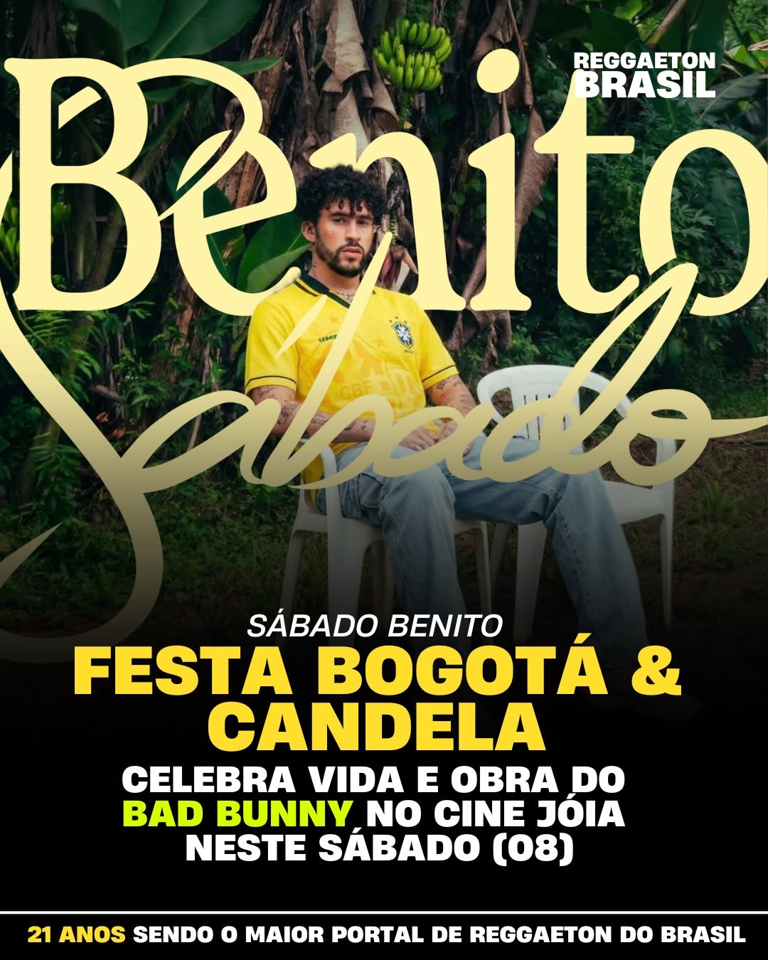 Benito Sábado - Edição Especial no Cine Joia