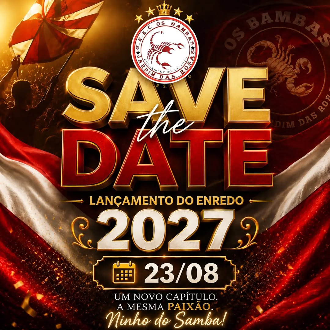 Lançamento Oficial do Enredo 2027 — G.R.E.C OS BAMBAS, Capão Redondo, São Paulo