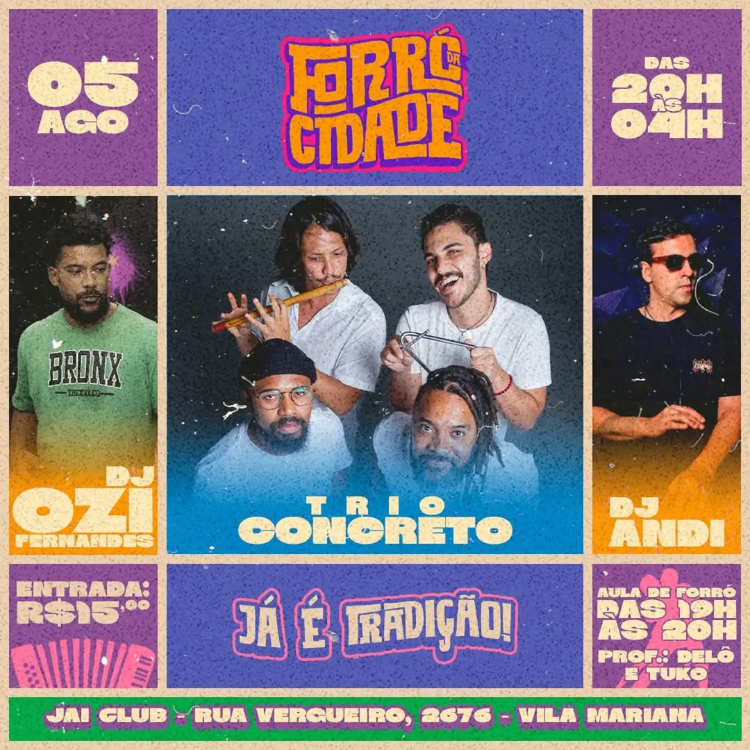 Forró da Cidade - Madrugada com DJ Andi