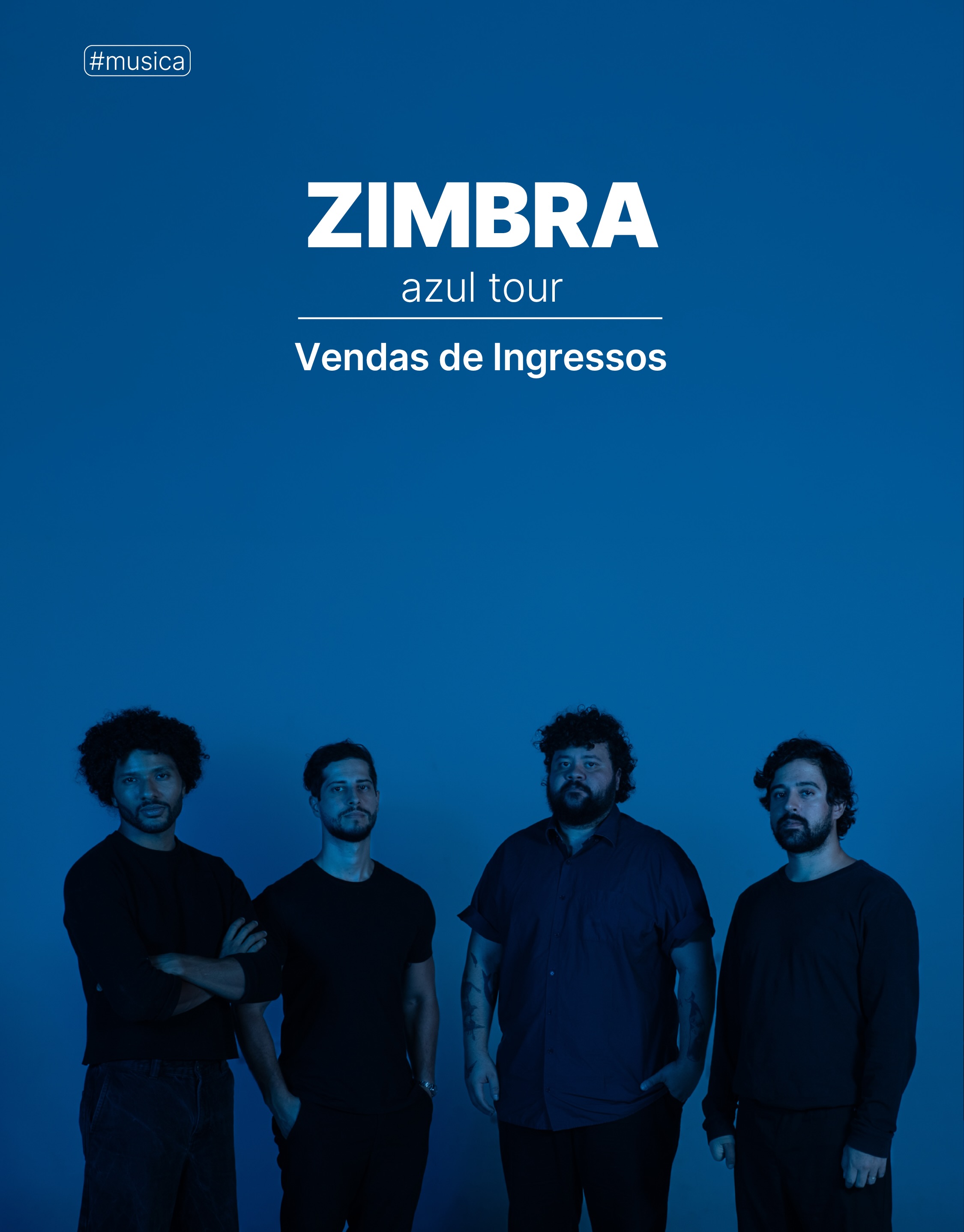 Zimbra - 10 Anos do Álbum Azul — Sesc Avenida Paulista, Bela Vista, São Paulo