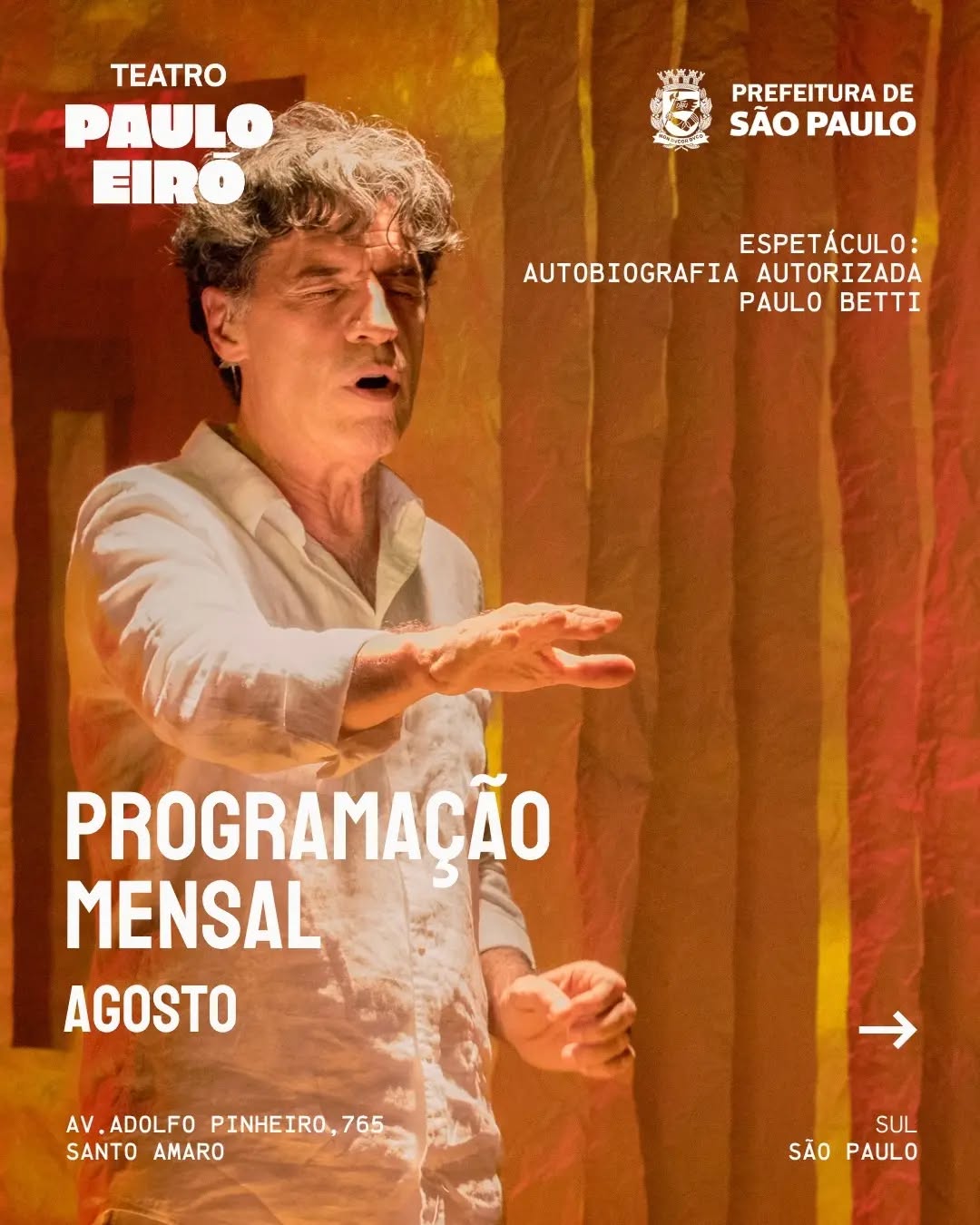 Show DJA-FÃ — Teatro Paulo Eiró, Santo Amaro, São Paulo